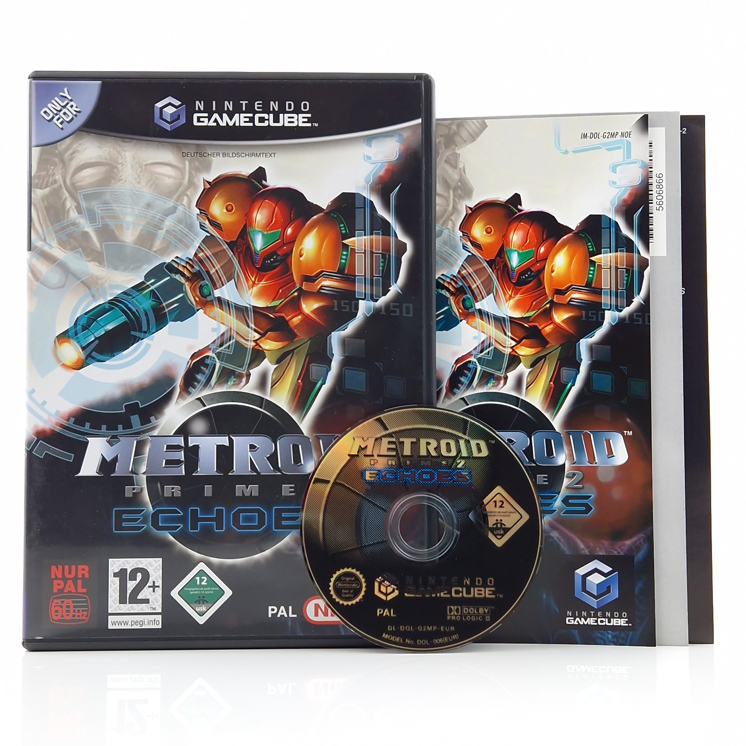 Nintendo Gamecube Spiel – Metroid Prime 2 Echoes (PAL OVP)
