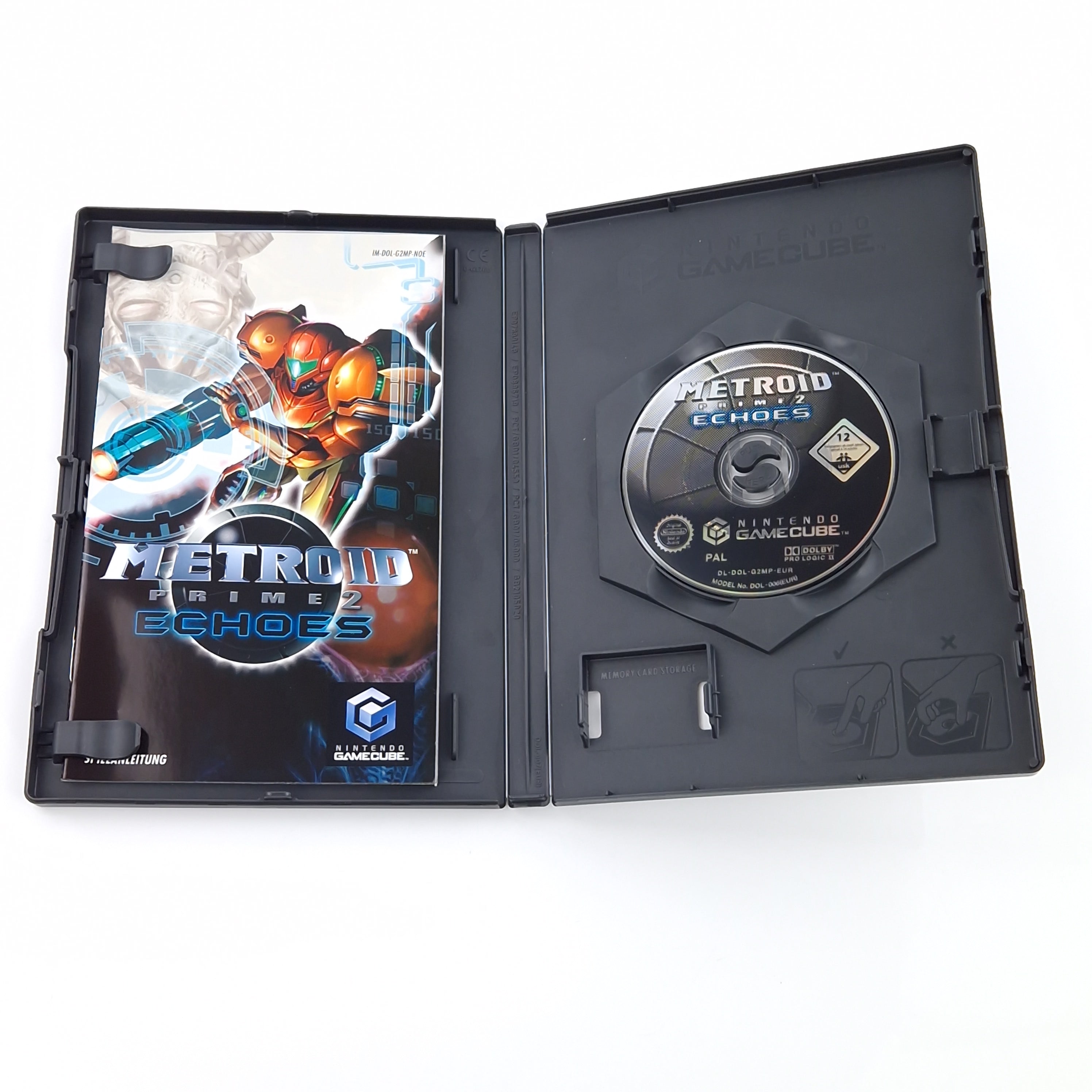 Nintendo Gamecube Spiel – Metroid Prime 2 Echoes (PAL OVP)