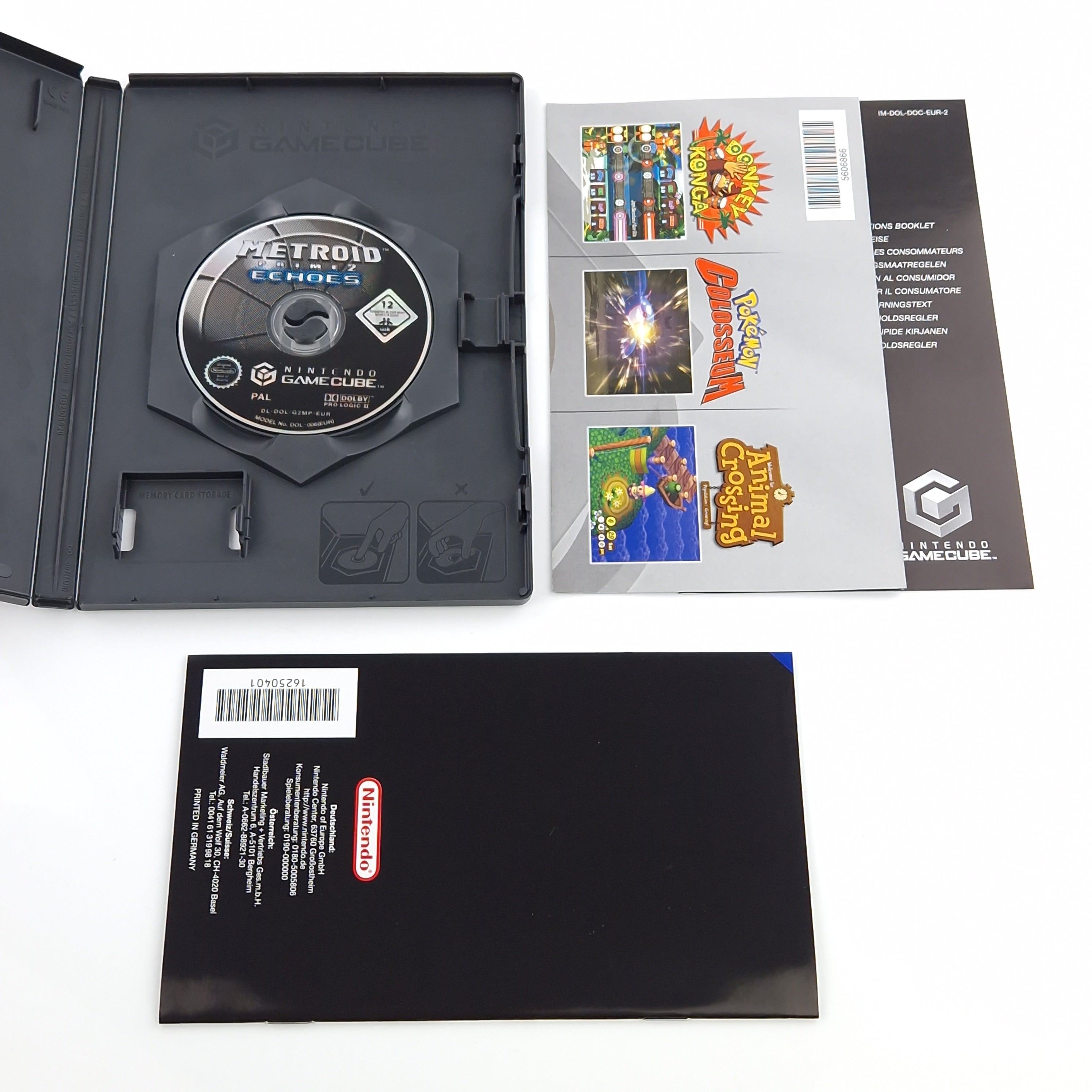 Nintendo Gamecube Spiel – Metroid Prime 2 Echoes (PAL OVP)