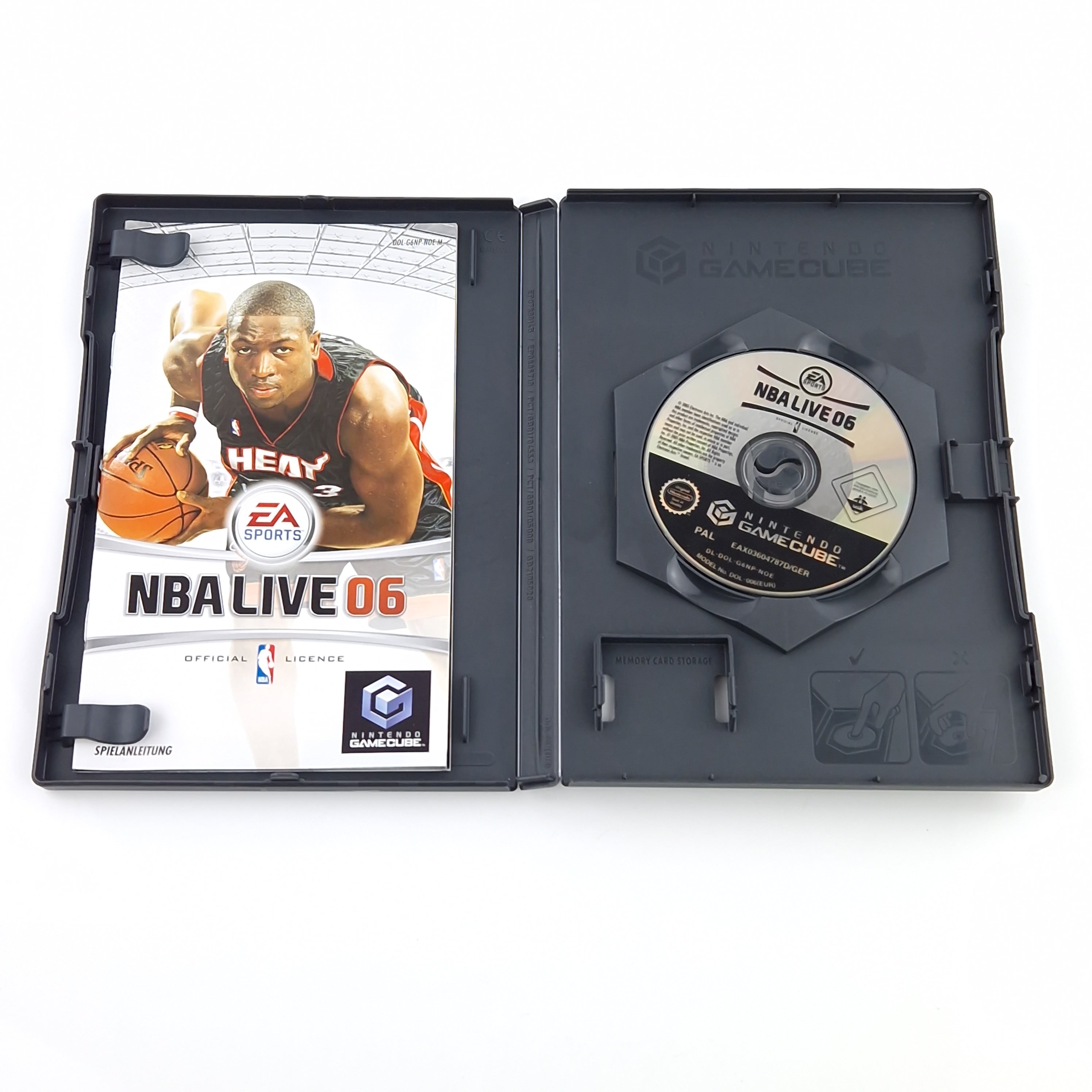 Nintendo Gamecube Spiel – NBA Live 06 Basketball OVP PAL