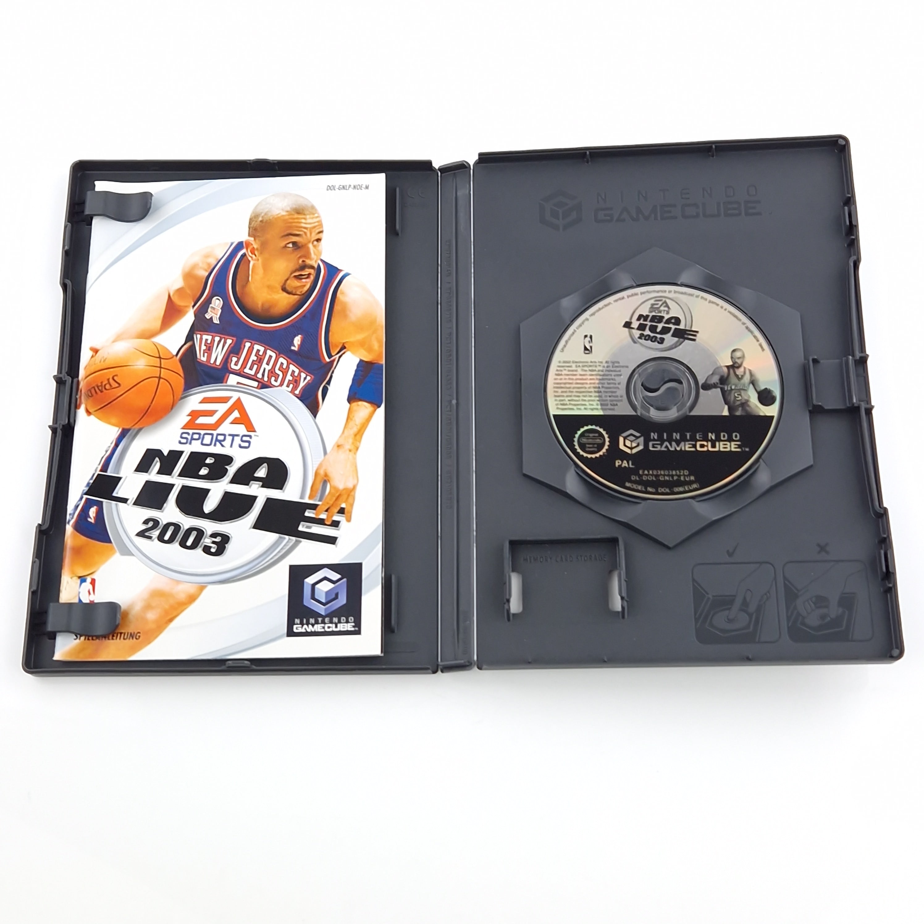 Nintendo Gamecube Spiel – NBA Live 2003 Basketball PAL OVP