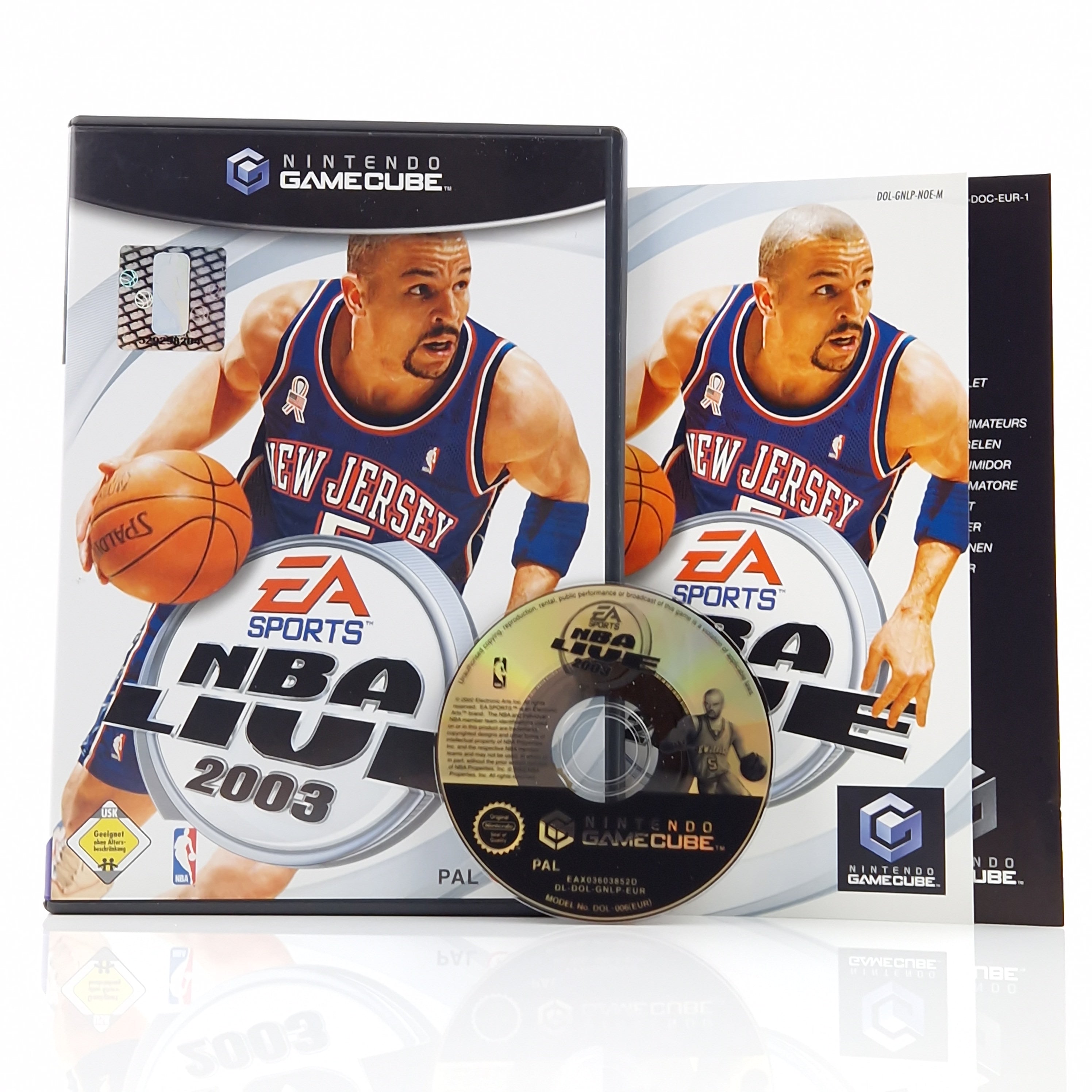Nintendo Gamecube Spiel – NBA Live 2003 Basketball PAL OVP