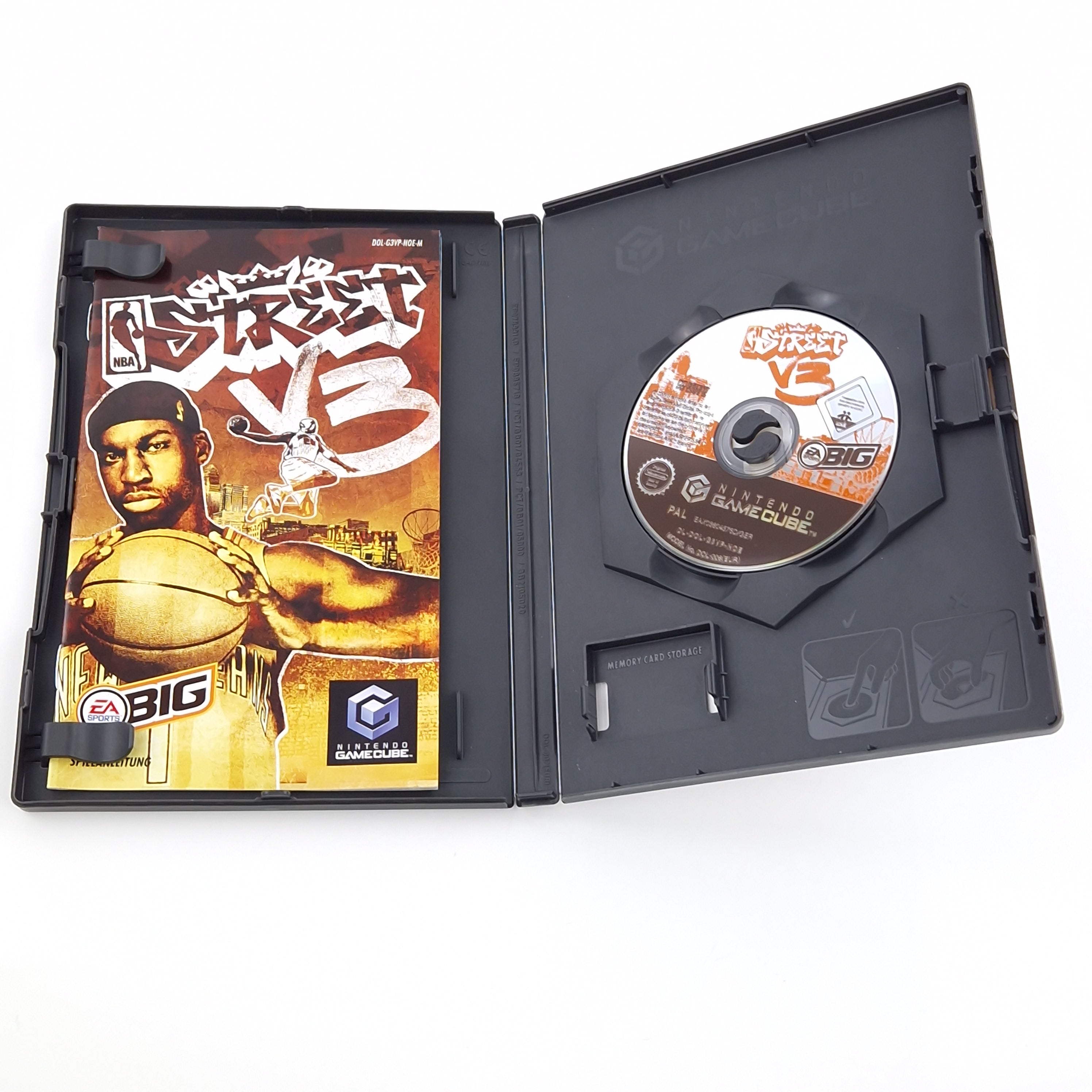 Nintendo Gamecube Spiel – NBA Street V3 featuring Mario Allstars