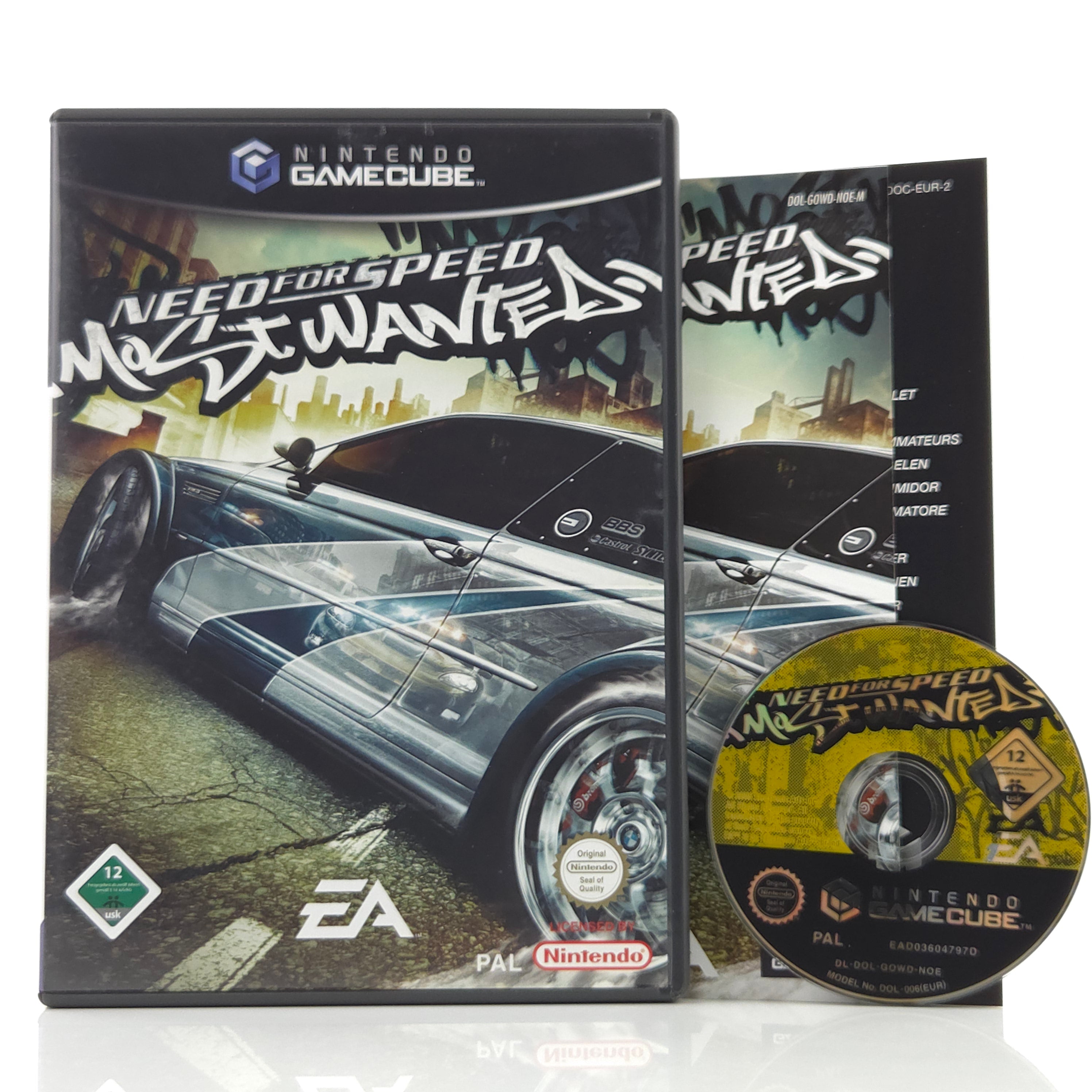 Nintendo Gamecube Spiel: Need for Speed Most Wanted - Anleitung OVP CD (DE PAL)