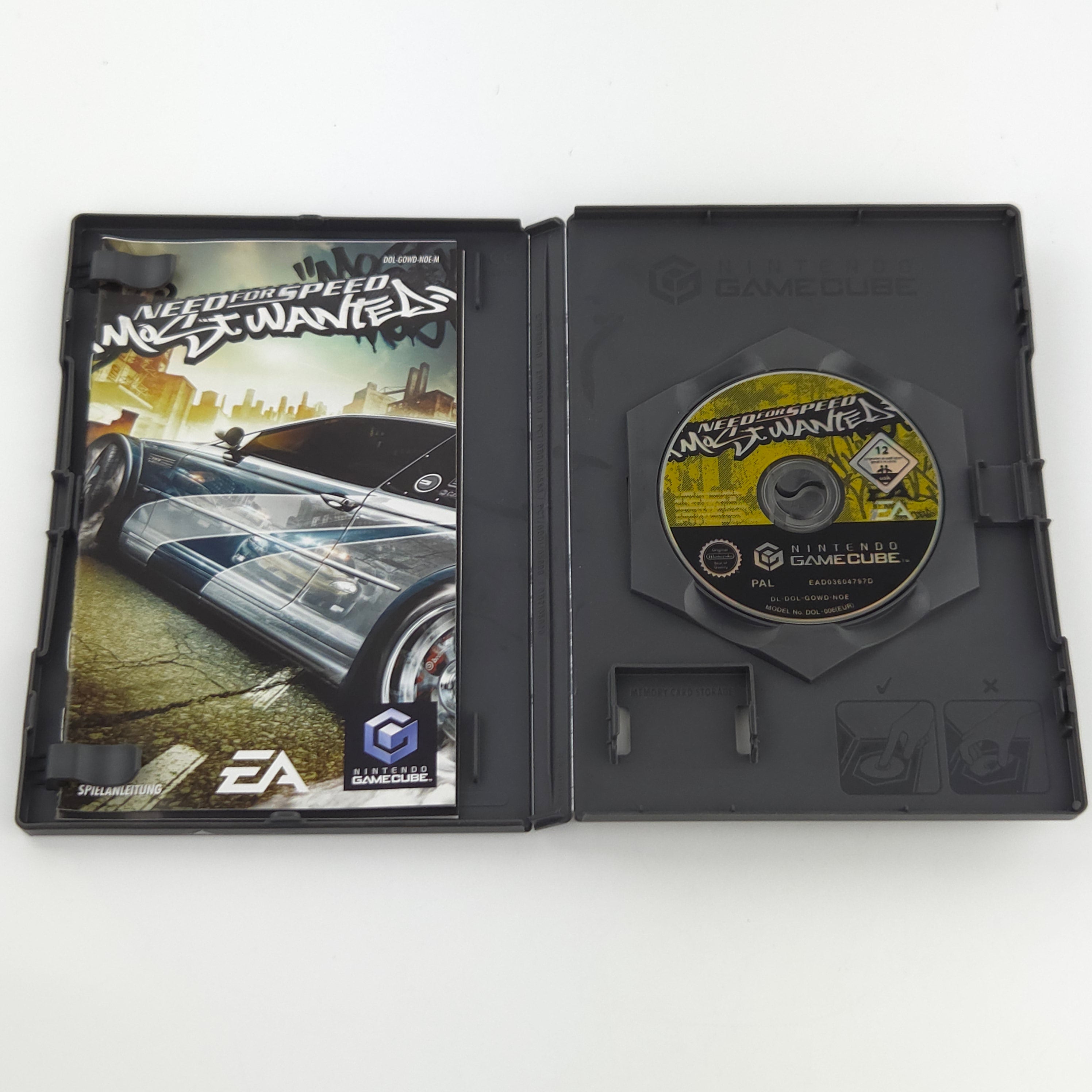 Nintendo Gamecube Spiel: Need for Speed Most Wanted - Anleitung OVP CD (DE PAL)