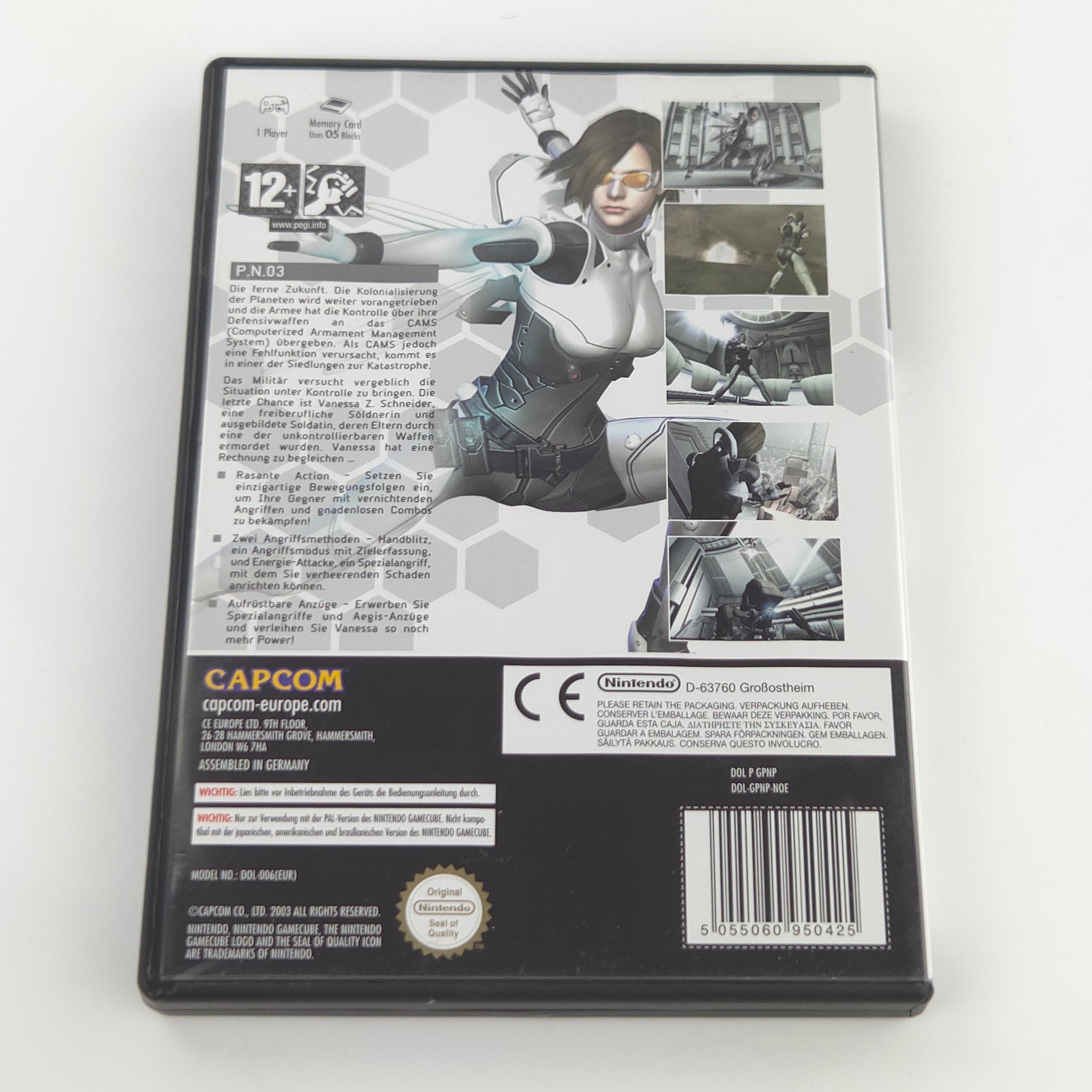 Nintendo Gamecube Spiel: P.N. 03 Product Number - Anleitung OVP CD (DE PAL)