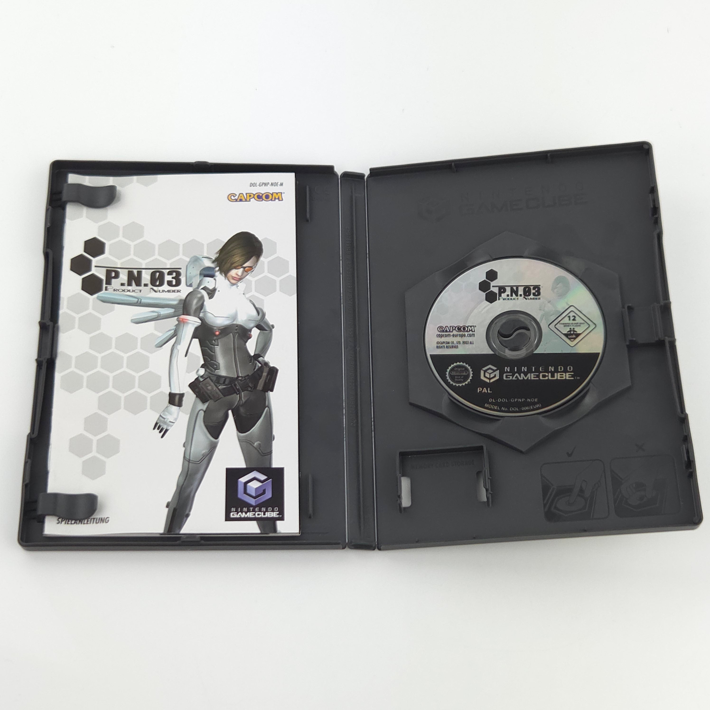 Nintendo Gamecube Spiel: P.N. 03 Product Number - Anleitung OVP CD (DE PAL)