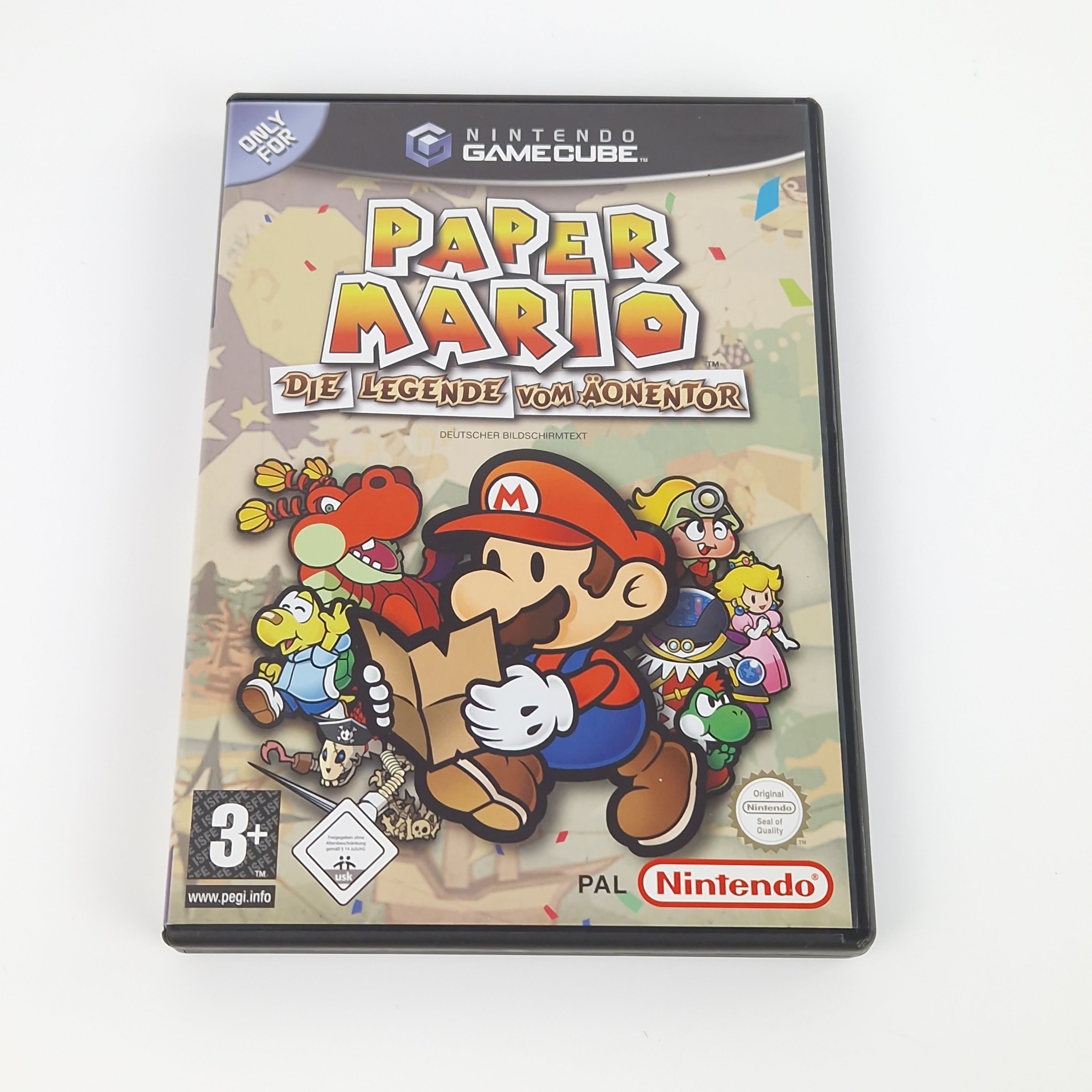 Nintendo Gamecube Spiel – Paper Mario die Legende (PAL OVP)