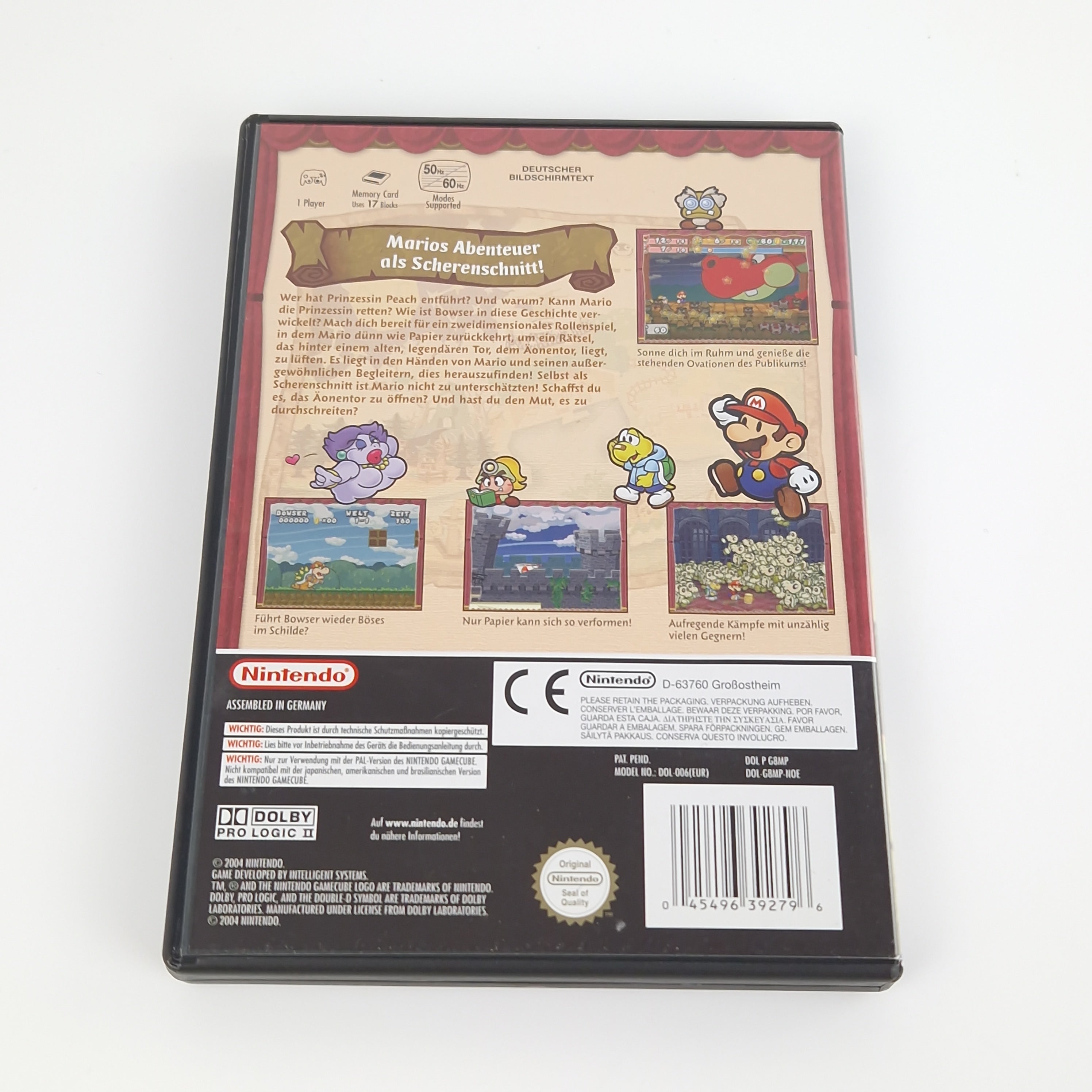 Nintendo Gamecube Spiel – Paper Mario die Legende (PAL OVP)