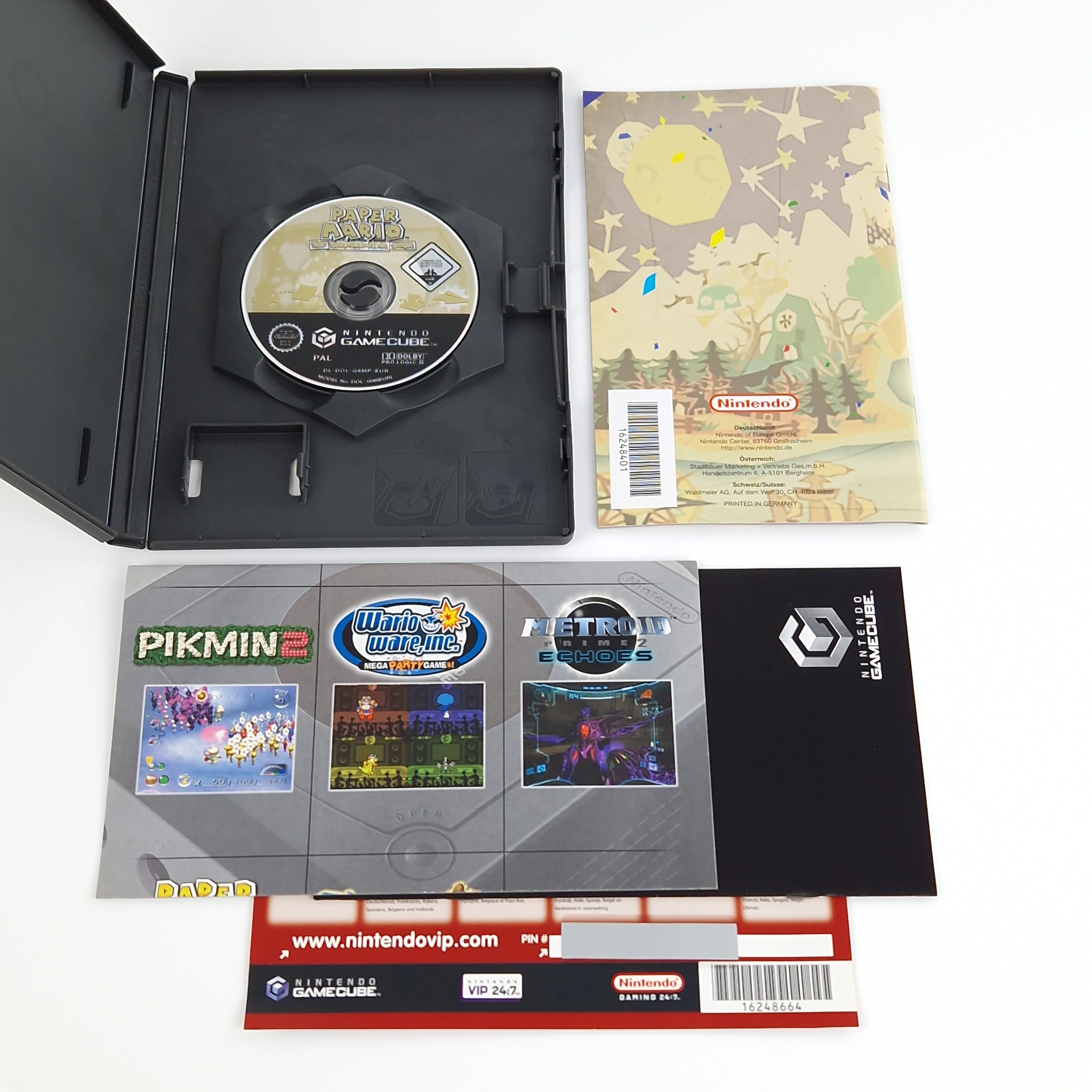 Nintendo Gamecube Spiel – Paper Mario die Legende (PAL OVP)