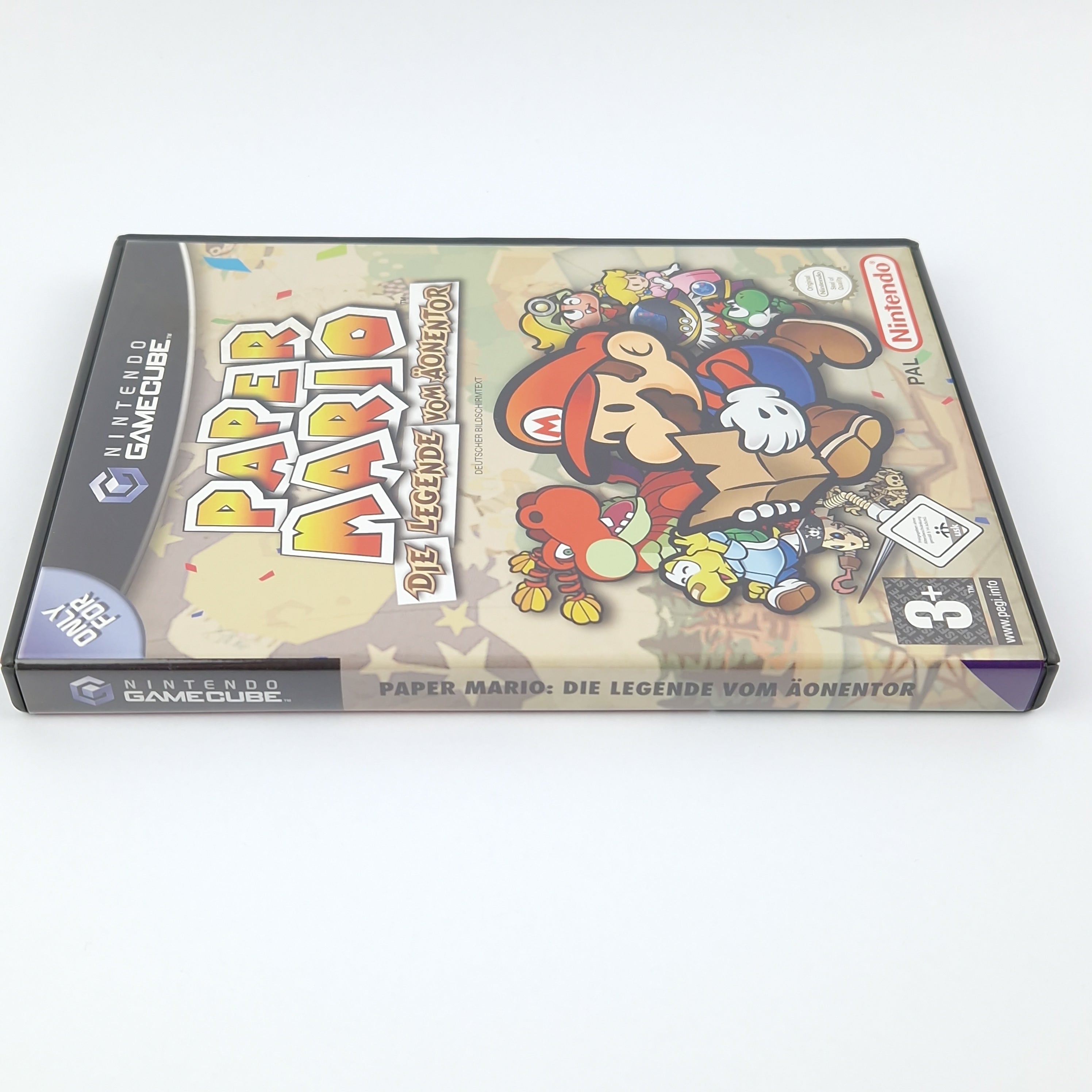 Nintendo Gamecube Spiel – Paper Mario Die Legende (OVP PAL)