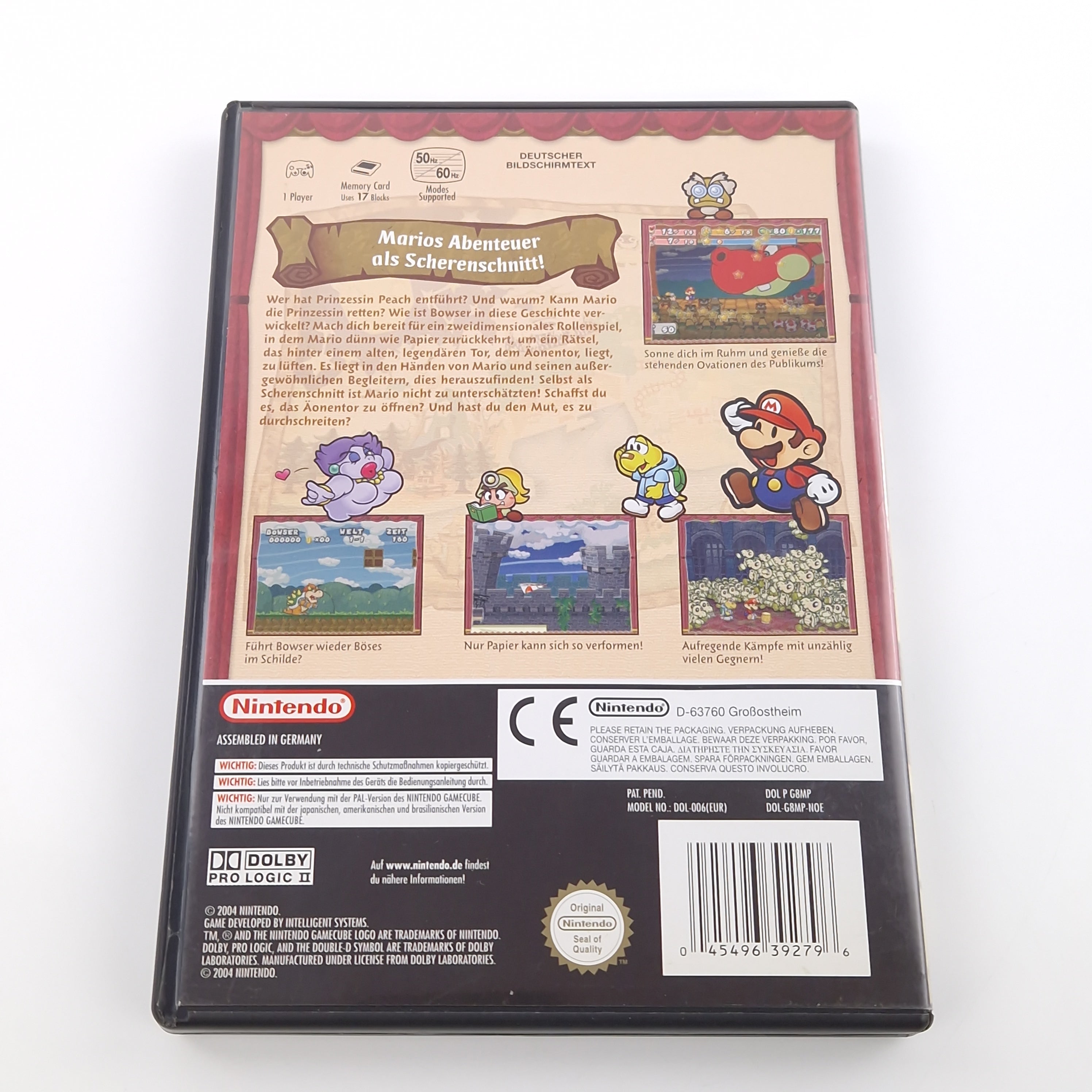 Nintendo Gamecube Spiel – Paper Mario Die Legende (PAL)