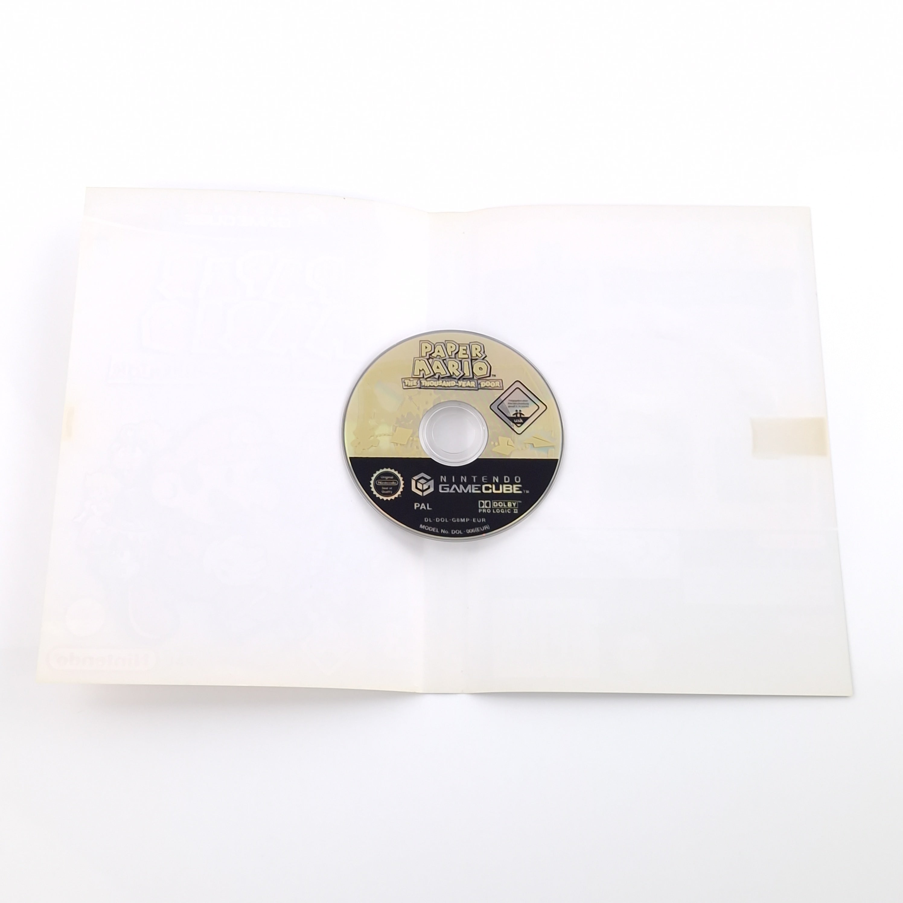 Nintendo Gamecube Spiel – Paper Mario Die Legende (PAL)