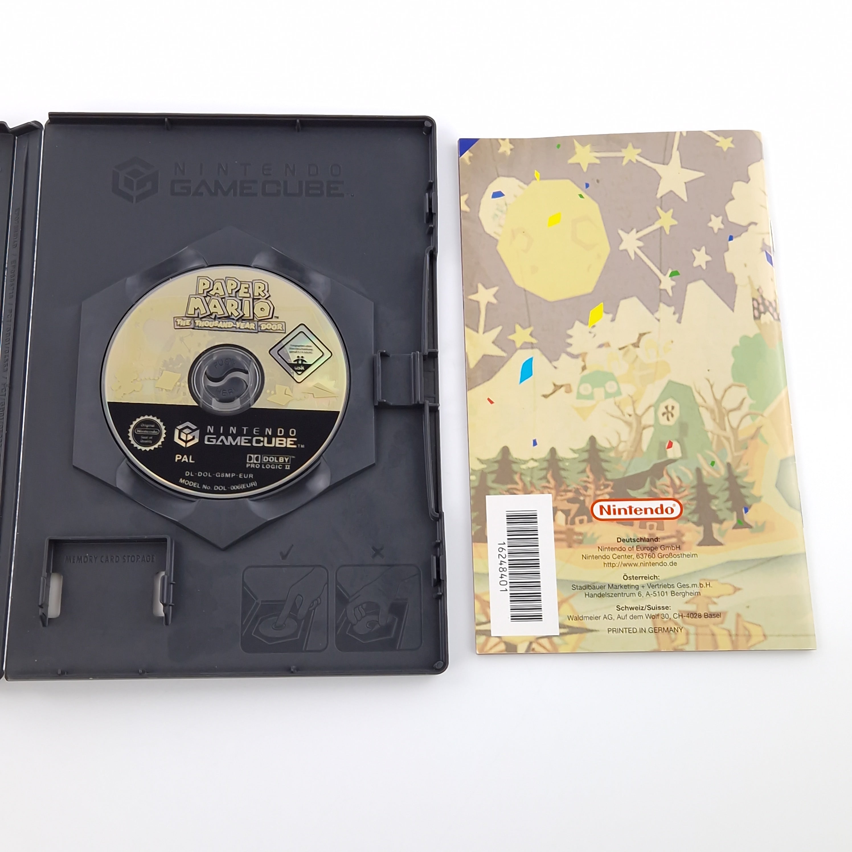Nintendo Gamecube Spiel – Paper Mario Die Legende (PAL)