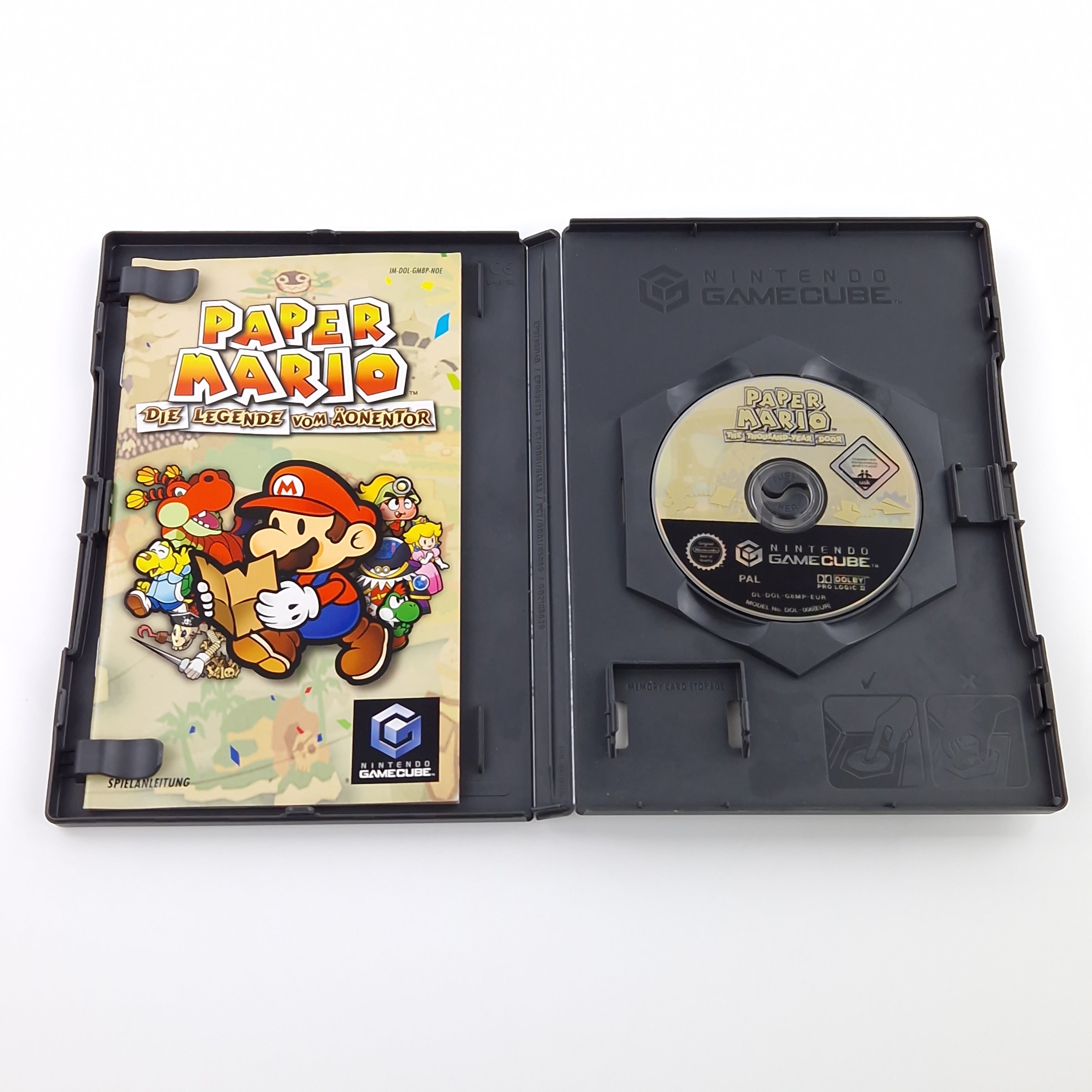 Nintendo Gamecube Spiel – Paper Mario Die Legende (PAL)