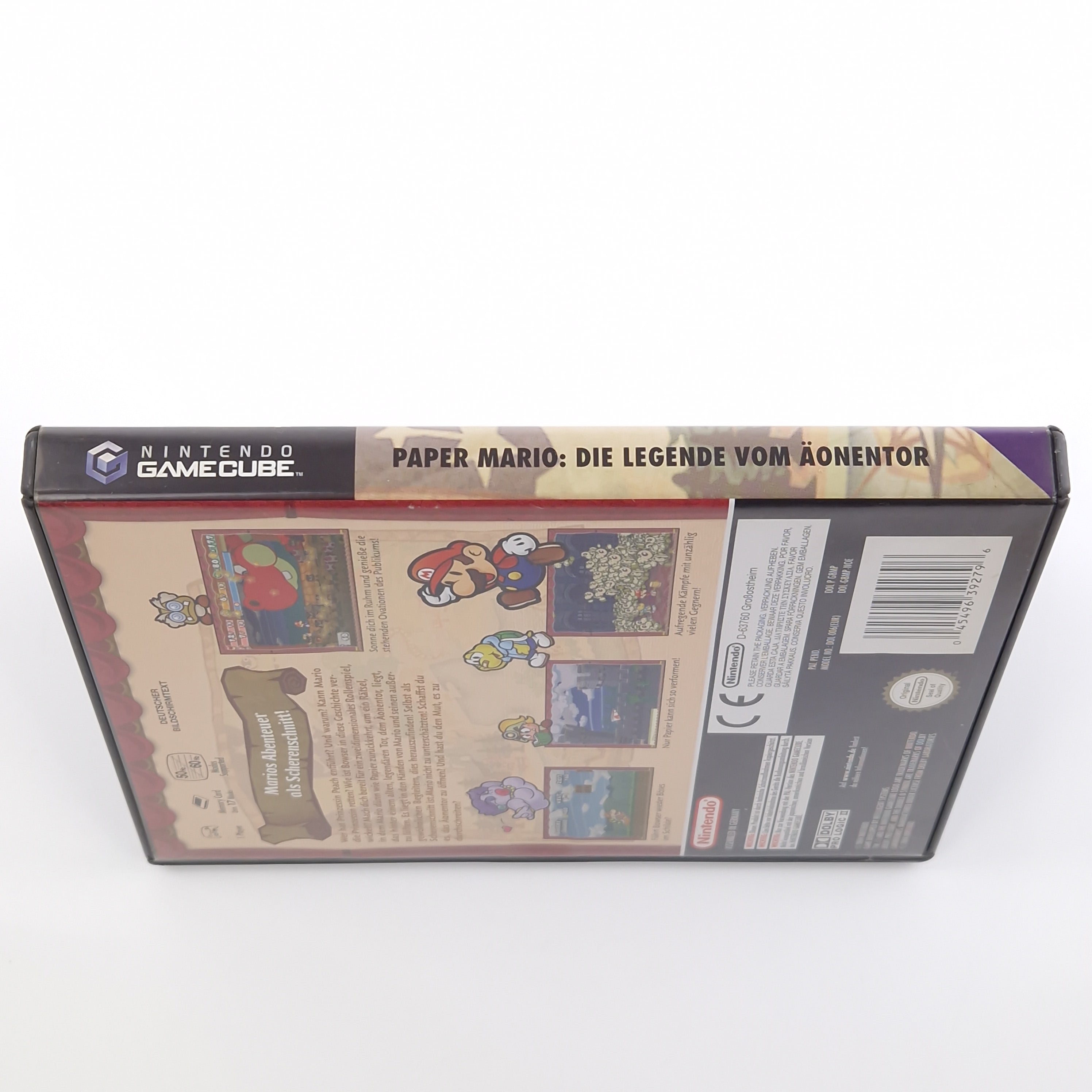 Nintendo Gamecube Spiel – Paper Mario Die Legende (PAL)