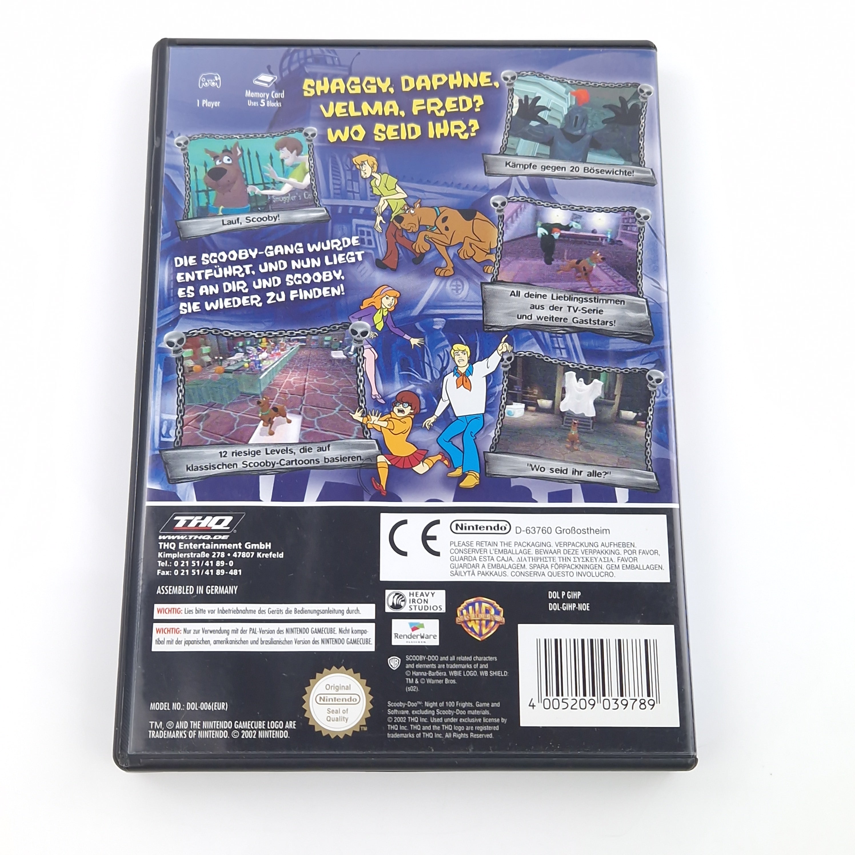 Nintendo Gamecube Spiel – Scooby-Doo Nacht der 100 Schrecken OVP