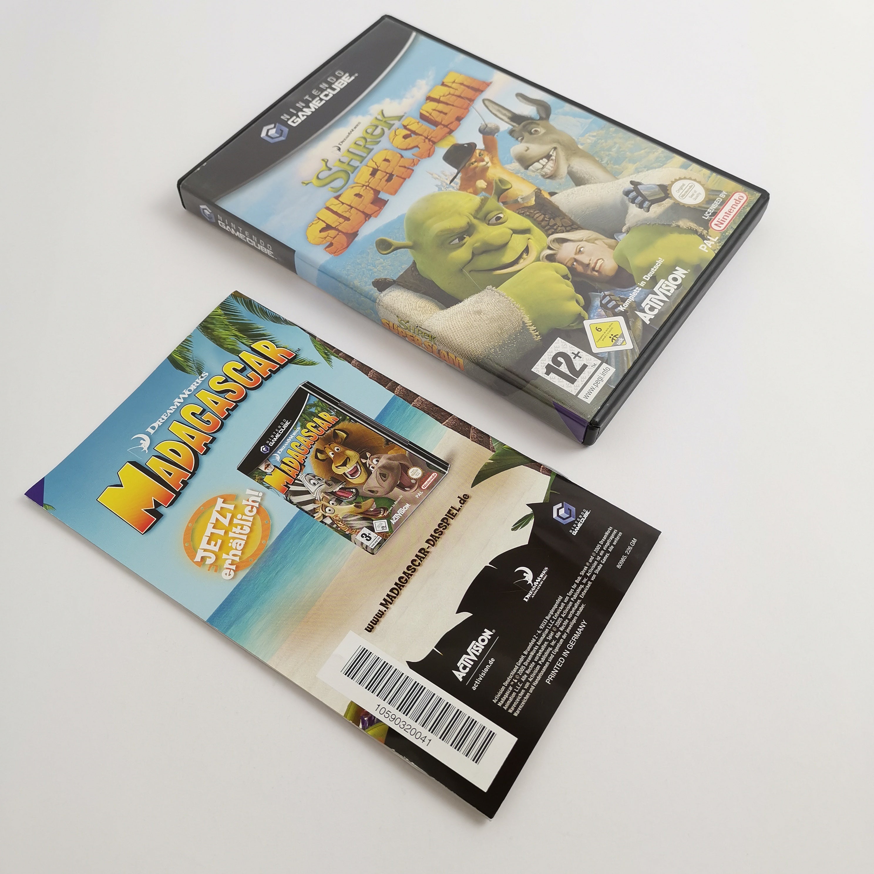 Nintendo Gamecube Spiel – Shrek Super Slam OVP PAL