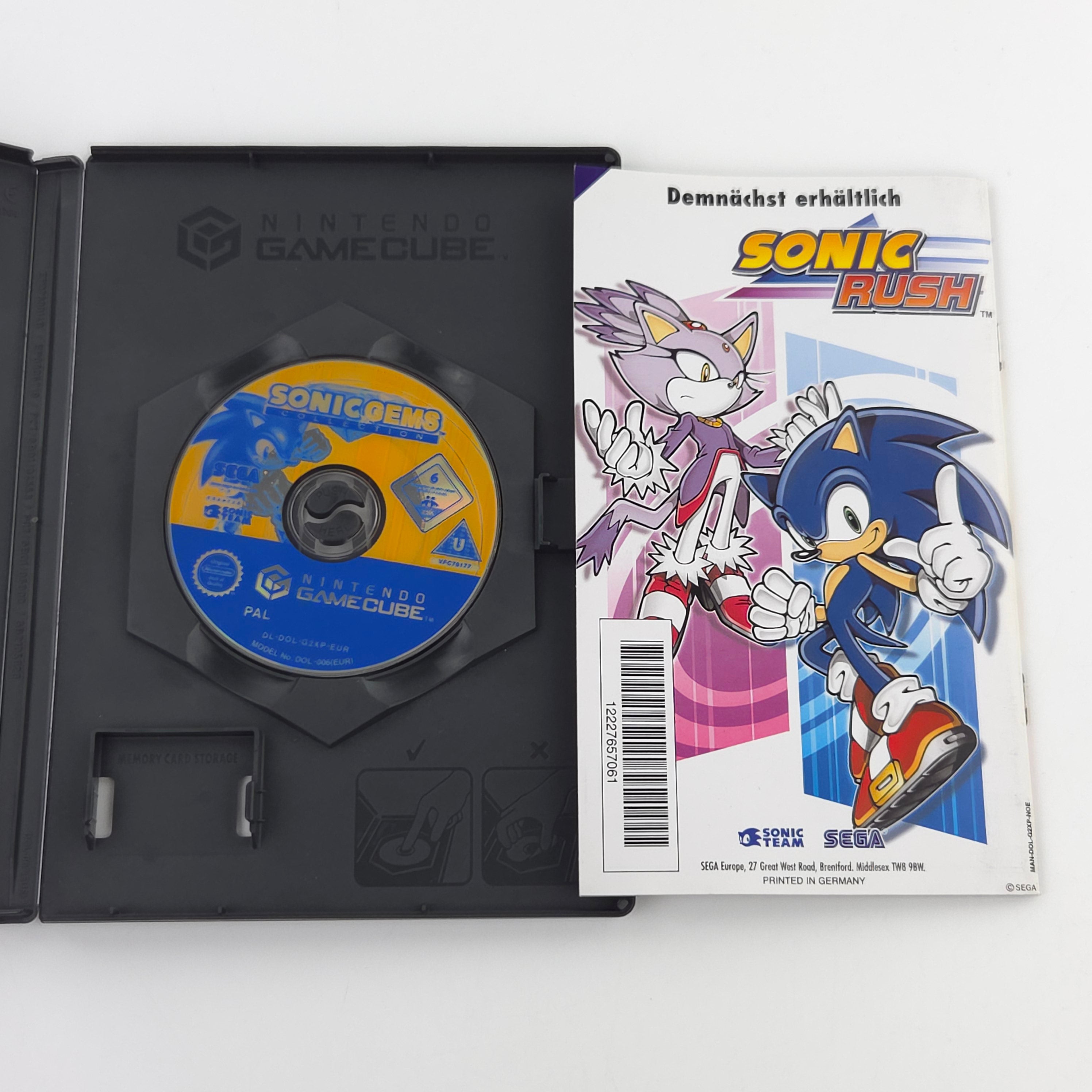 Nintendo Gamecube Spiel – Sonic Gems Collection (OVP)