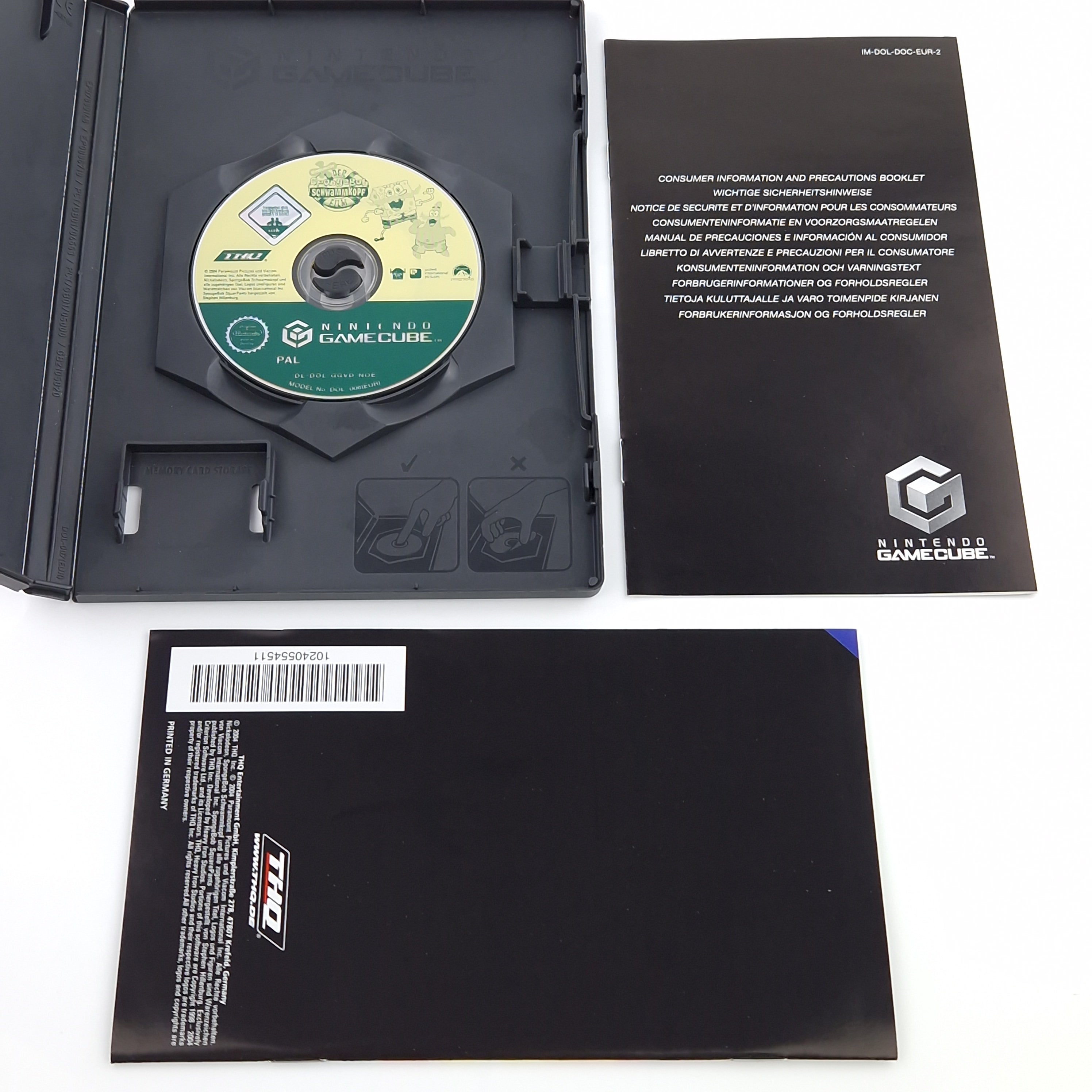 Nintendo Gamecube Spiel – Spongebob Schwammkopf Der Film OVP