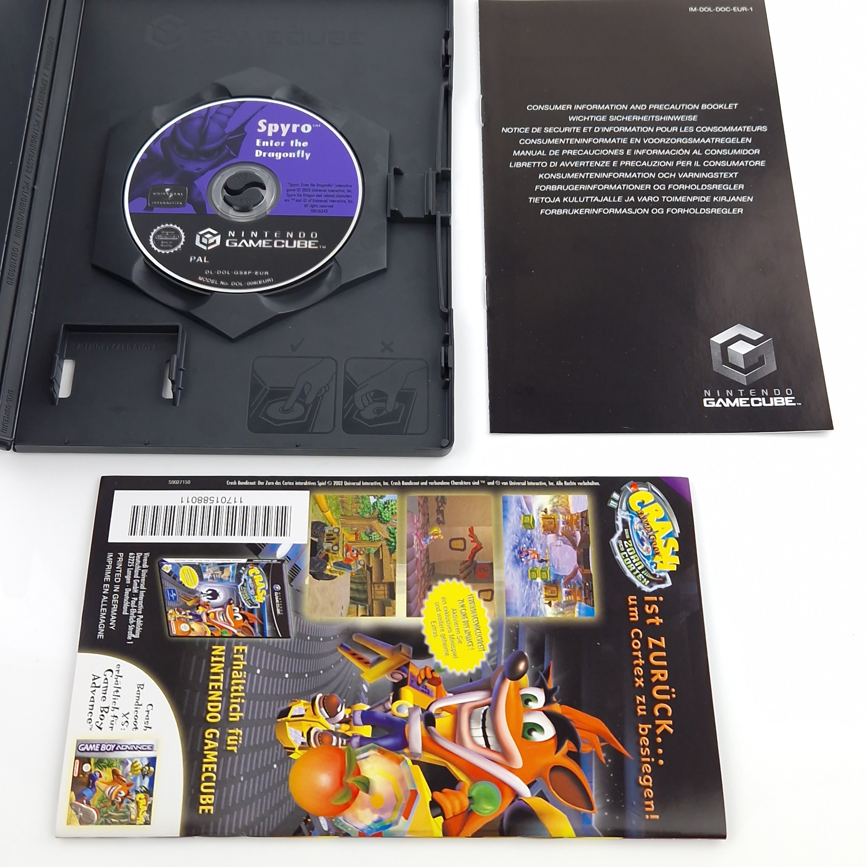Nintendo Gamecube Spiel – Spyro Enter the Dragonfly PAL OVP