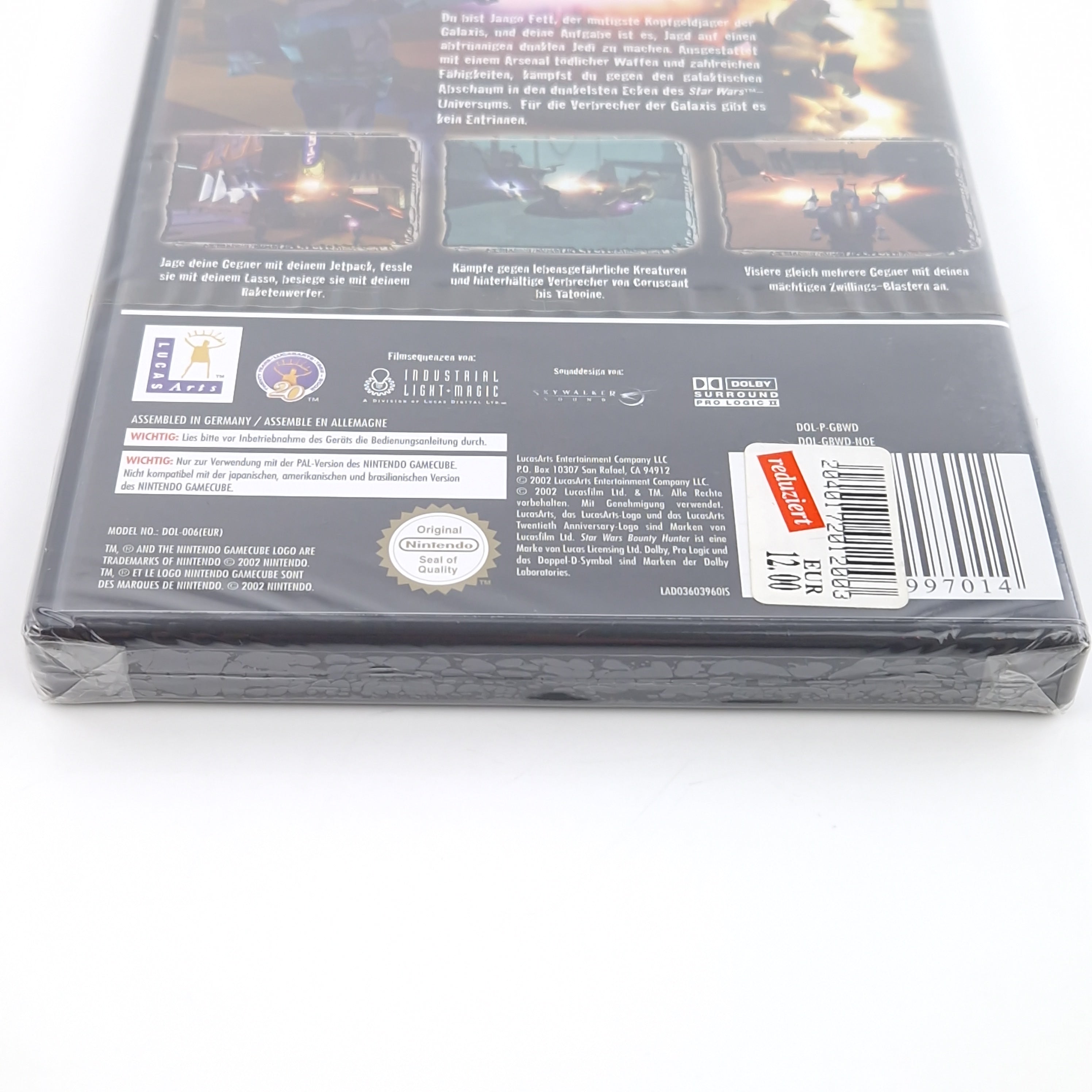 Nintendo Gamecube Spiel – Star Wars Bounty Hunter (Neu PAL)