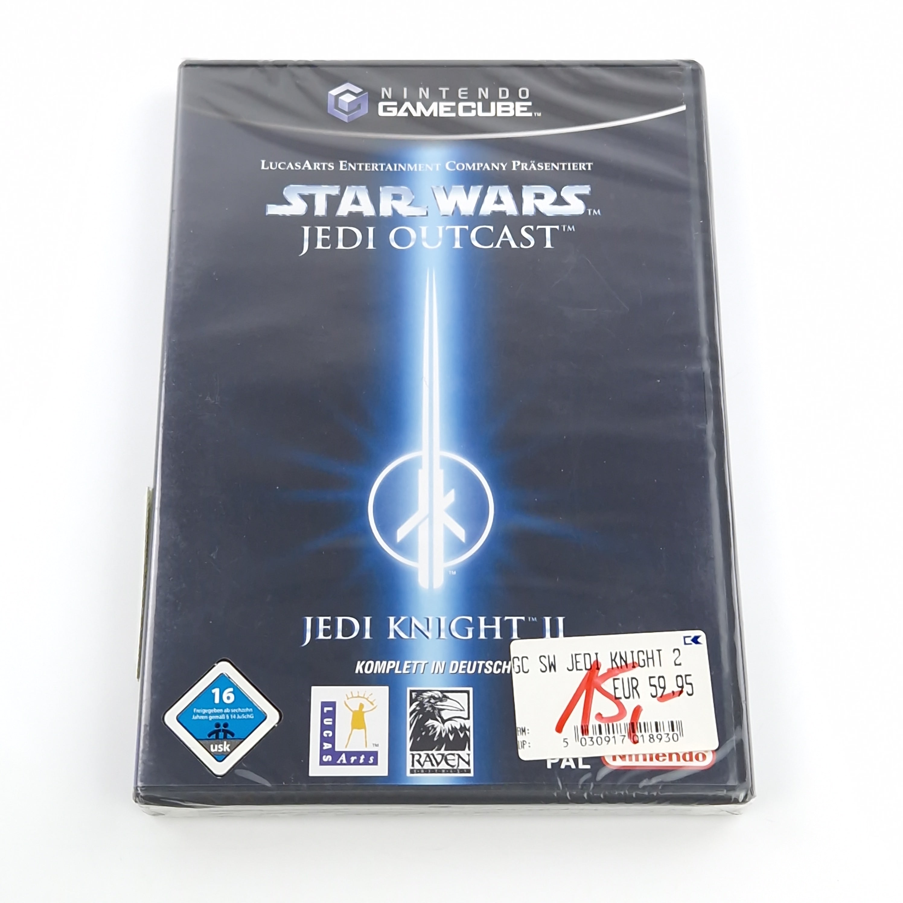 Nintendo Gamecube Spiel – Star Wars Jedi Outcast Neu PAL