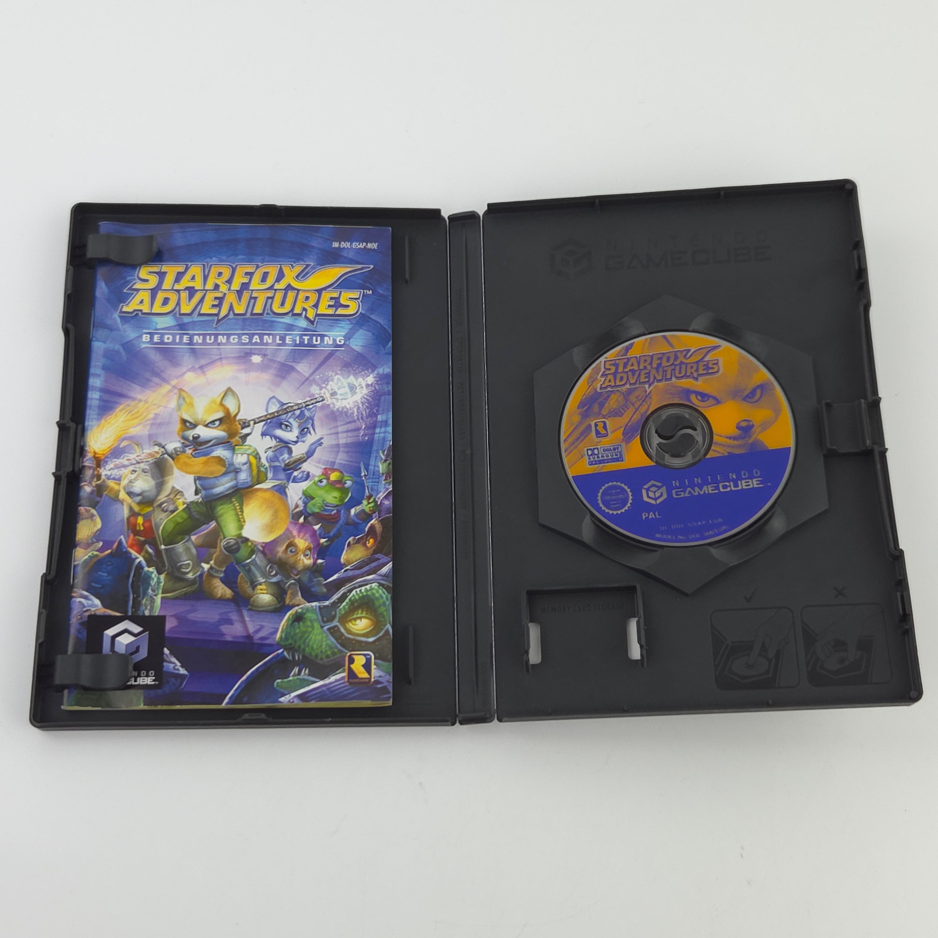 Gamecube Spiel Starfox Adventures GC OVP PAL DE Gut