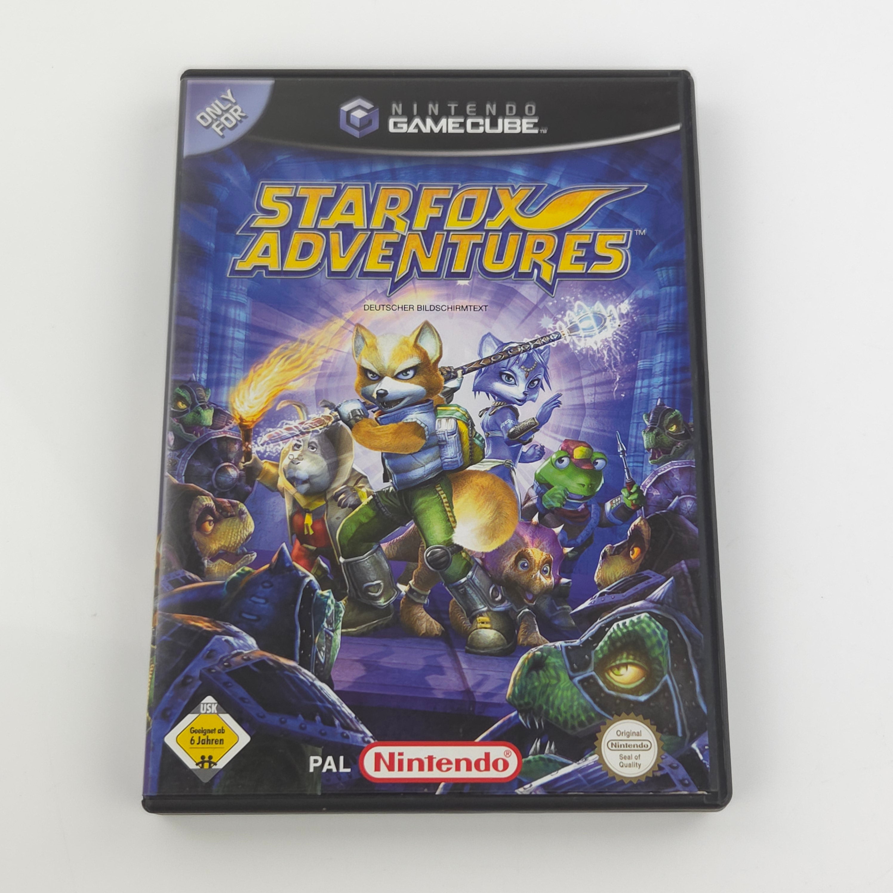 Nintendo Gamecube Spiel – Starfox Adventures (OVP)