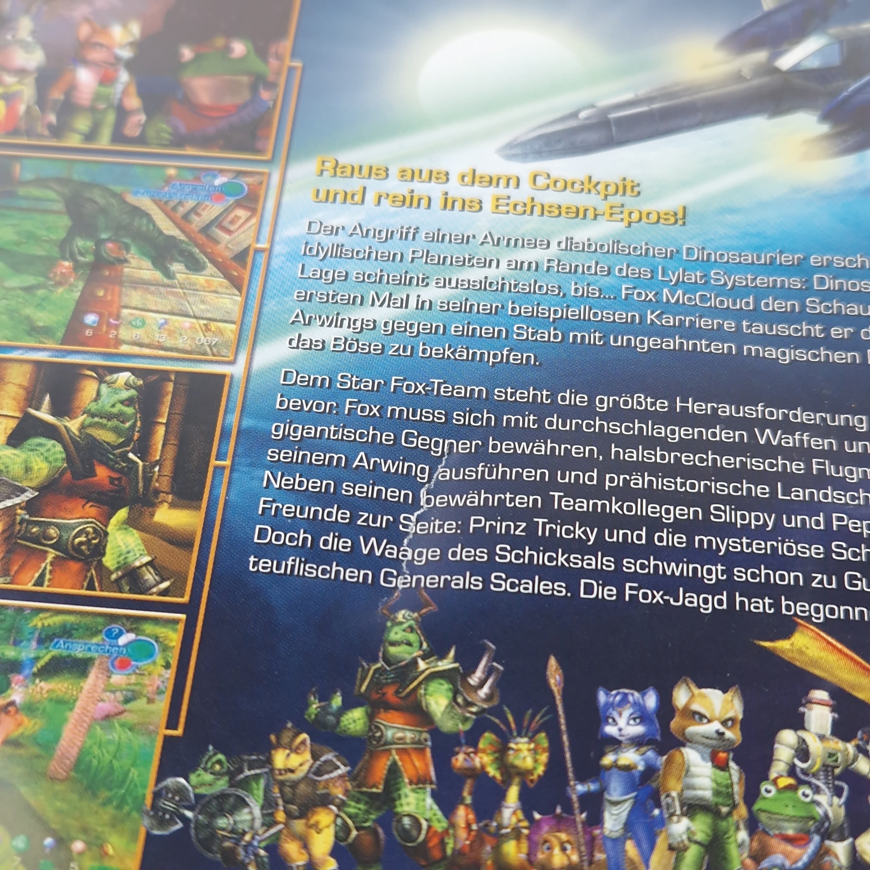 Nintendo Gamecube Spiel – Starfox Adventures (OVP PAL)