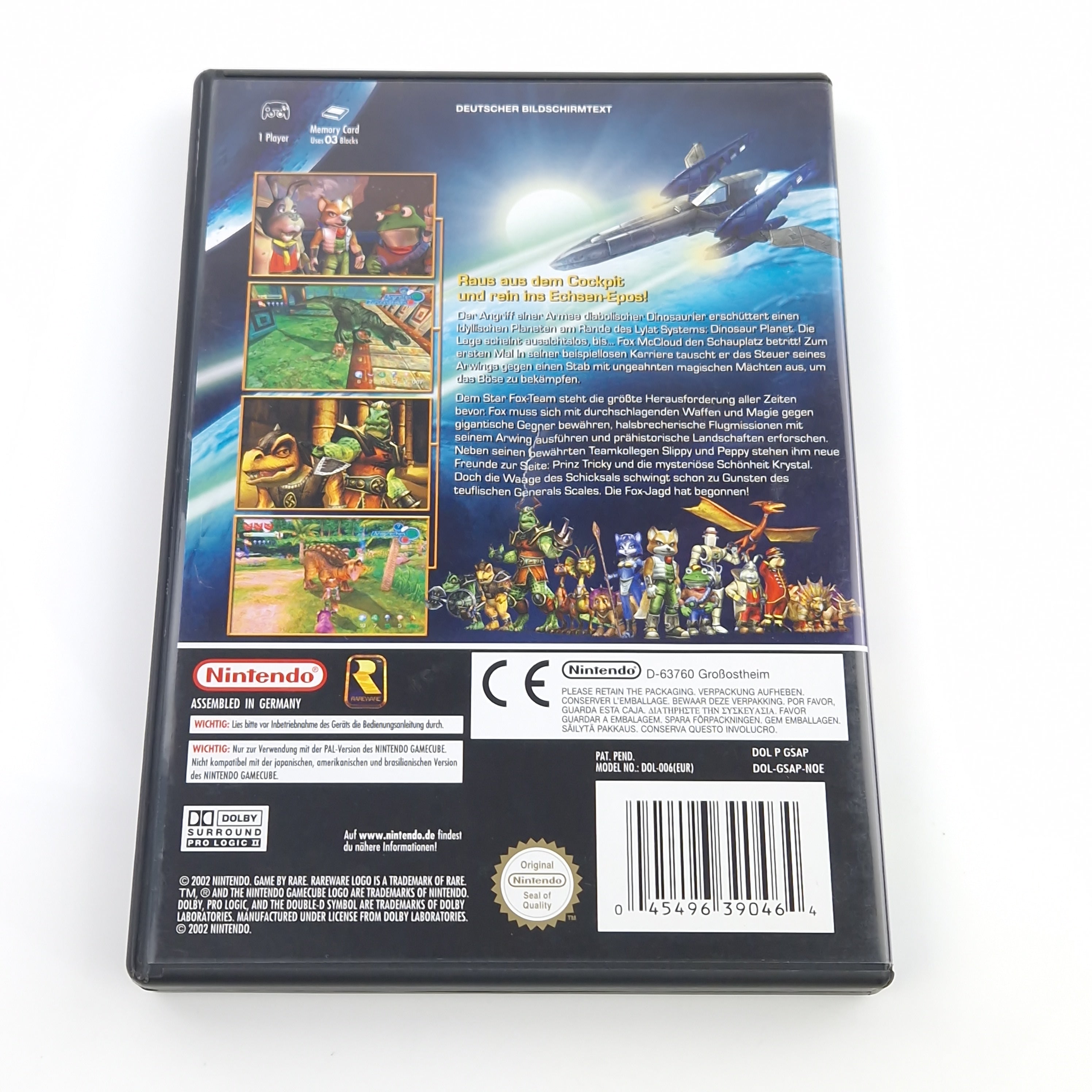 Nintendo Gamecube Spiel – Starfox Adventures (OVP PAL)