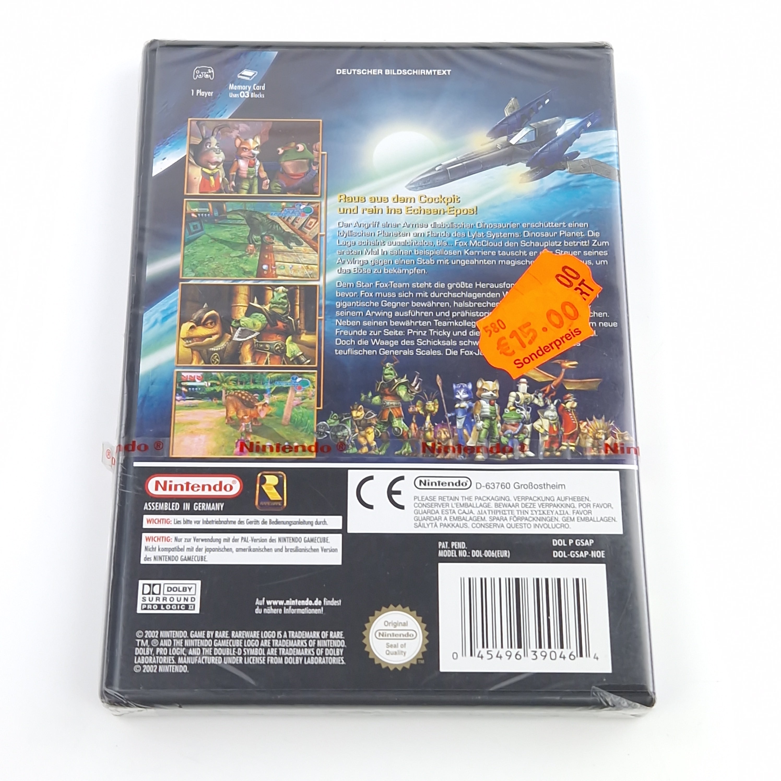 Nintendo Gamecube Spiel – Starfox Adventures (Neu PAL)