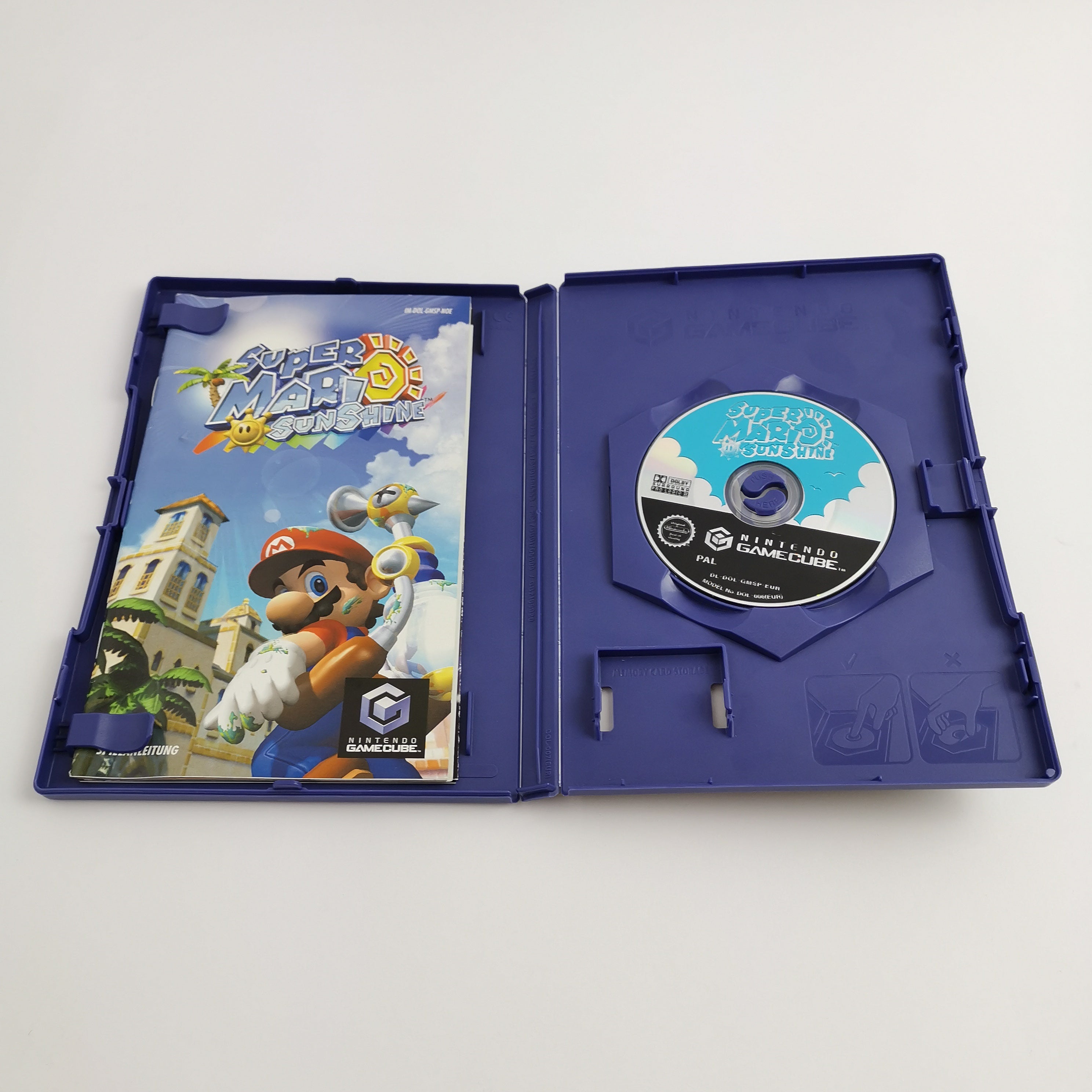 Nintendo Gamecube Spiel – Super Mario Sunshine OVP