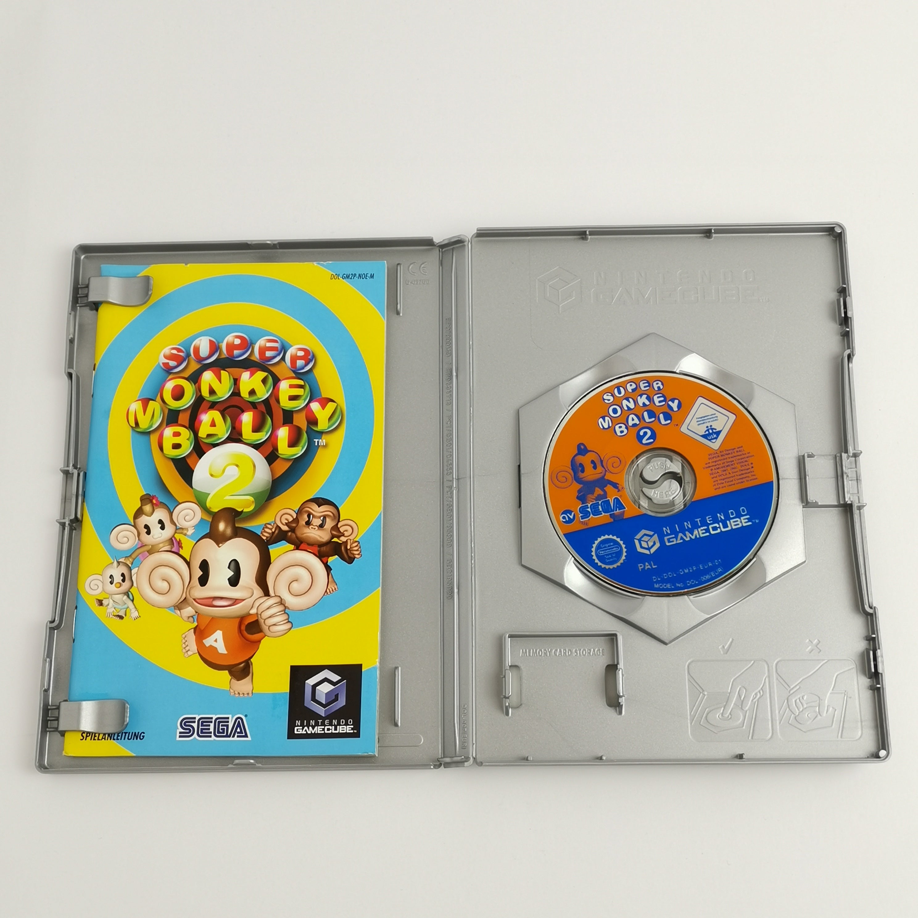 Nintendo Gamecube Spiel – Super Monkey Ball 2 Players Choice