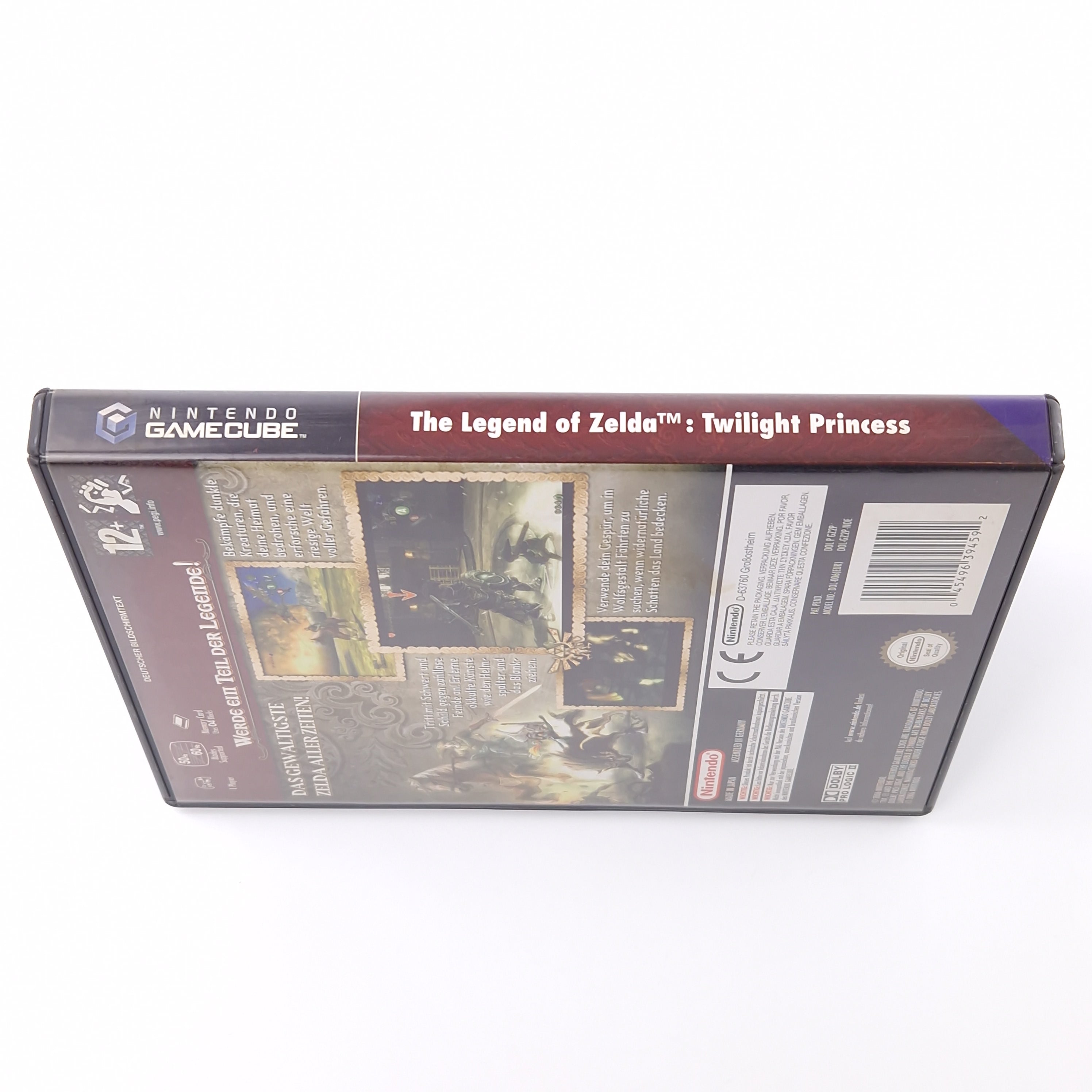 Nintendo Gamecube Spiel – The Legend of Zelda Twilight Princess OVP