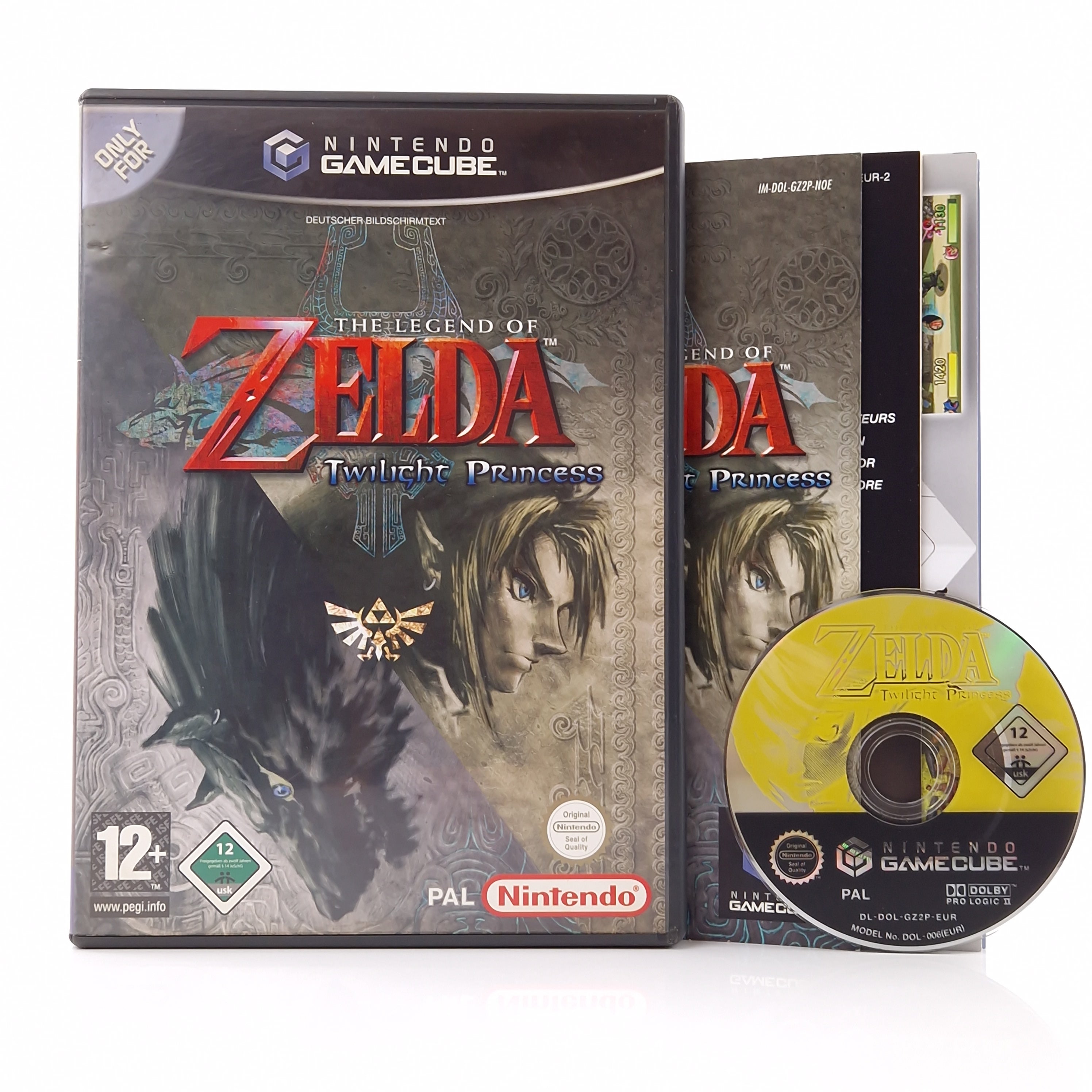 Nintendo Gamecube Spiel – The Legend of Zelda Twilight Princess OVP
