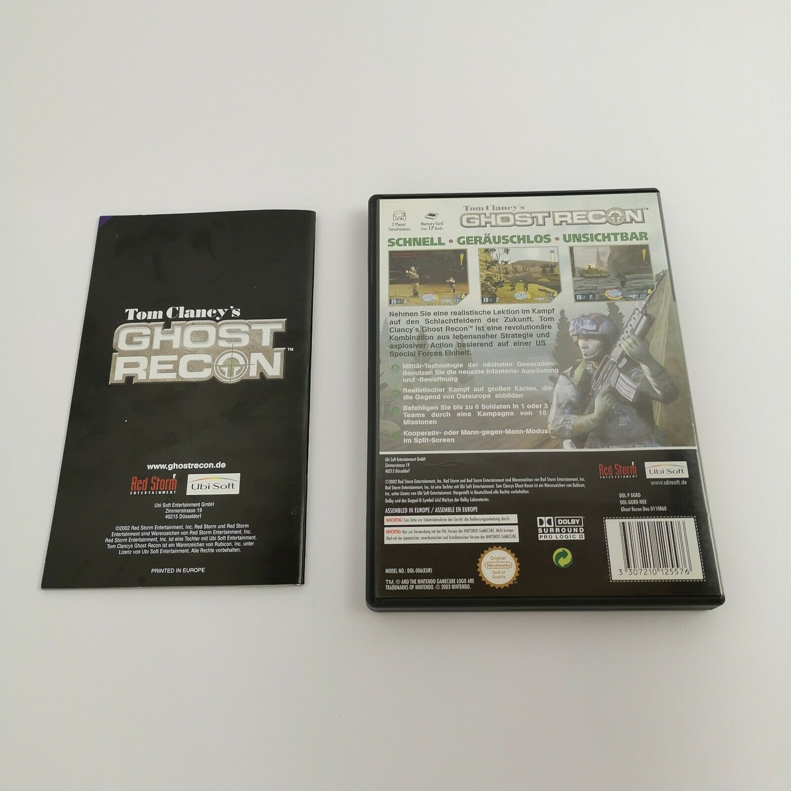 Nintendo Gamecube Spiel – Tom Clancys Ghost Recon (OVP)