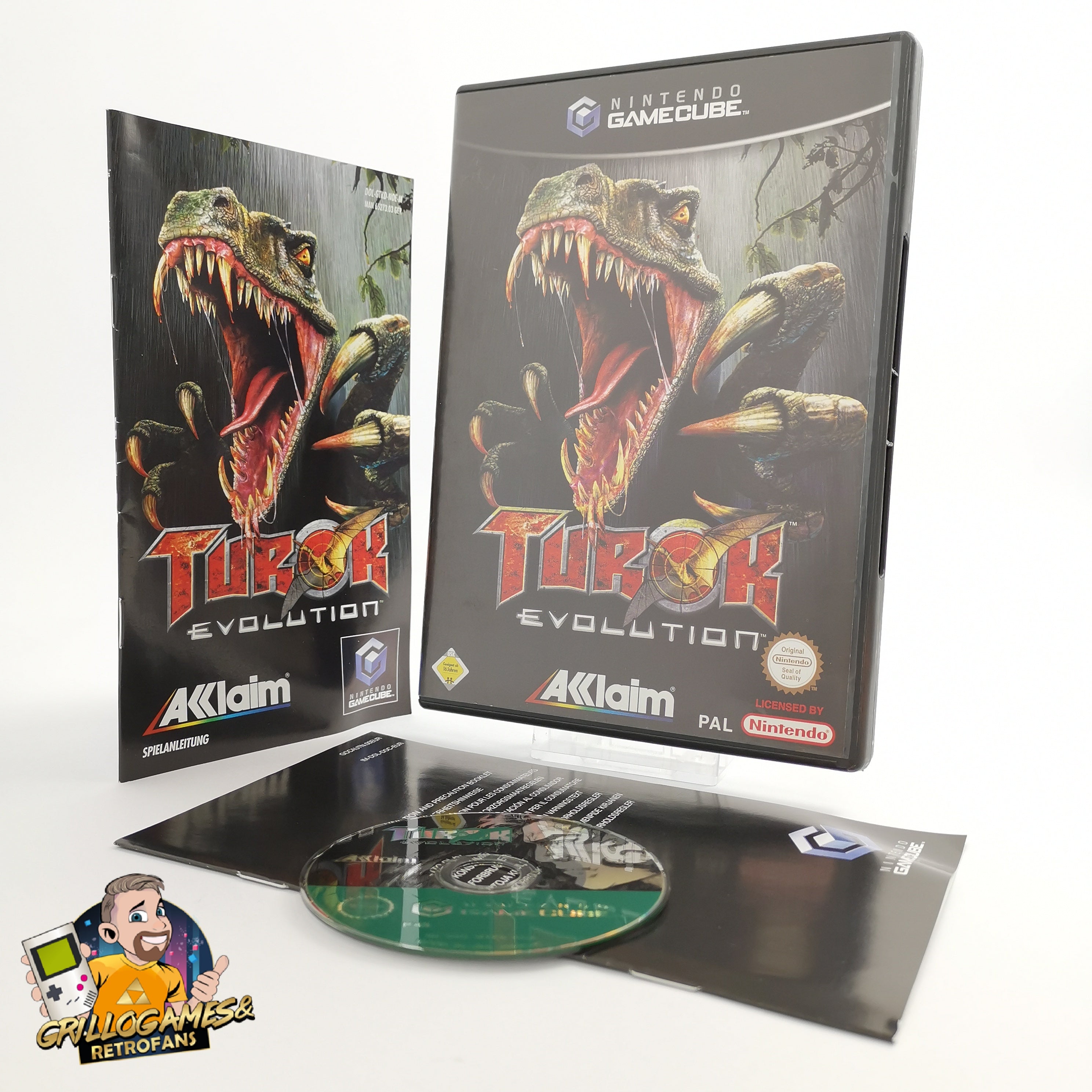 Nintendo Gamecube Spiel – Turok Evolution DE Erstauflage OVP