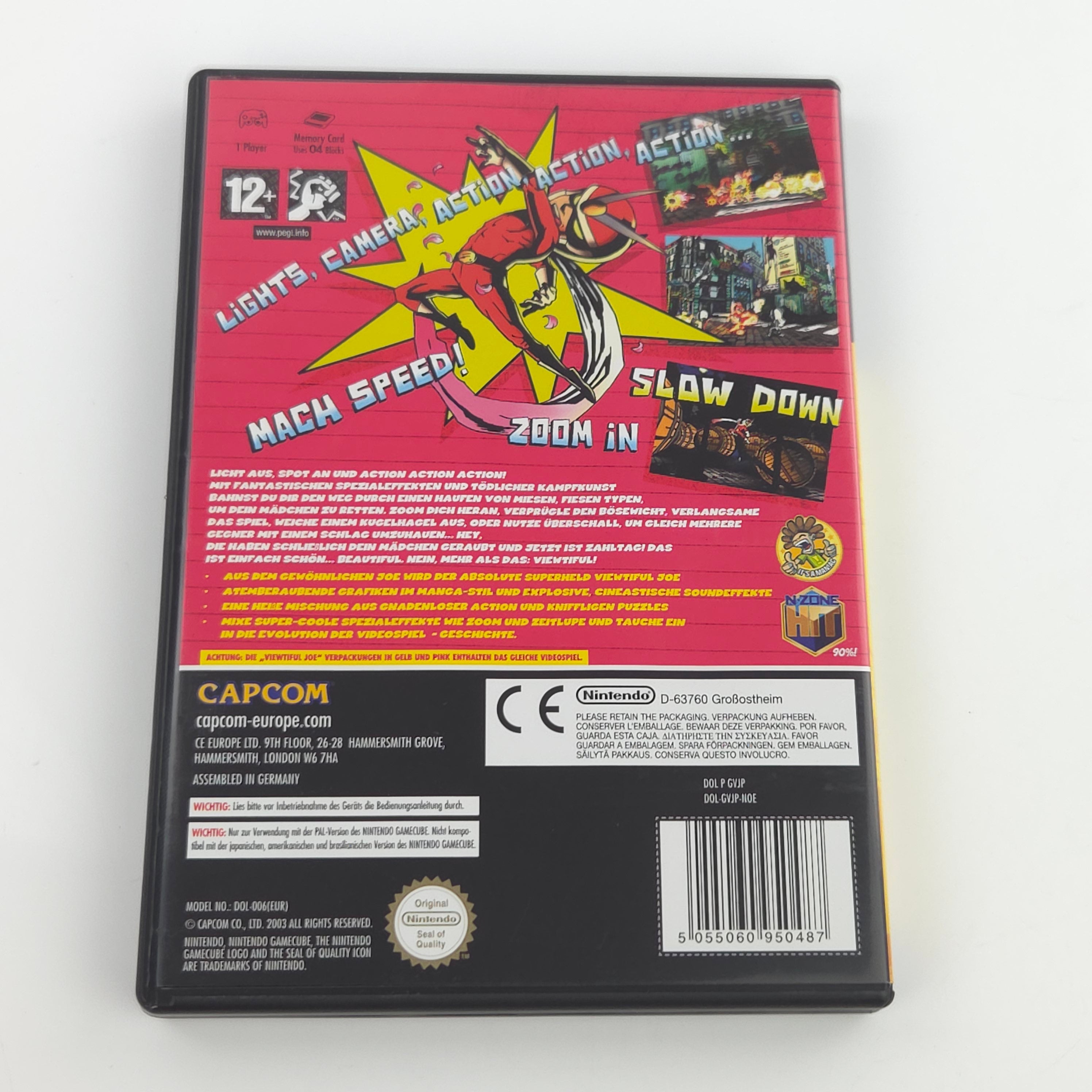 Nintendo Gamecube Spiel – Viewtiful Joe (OVP PAL)