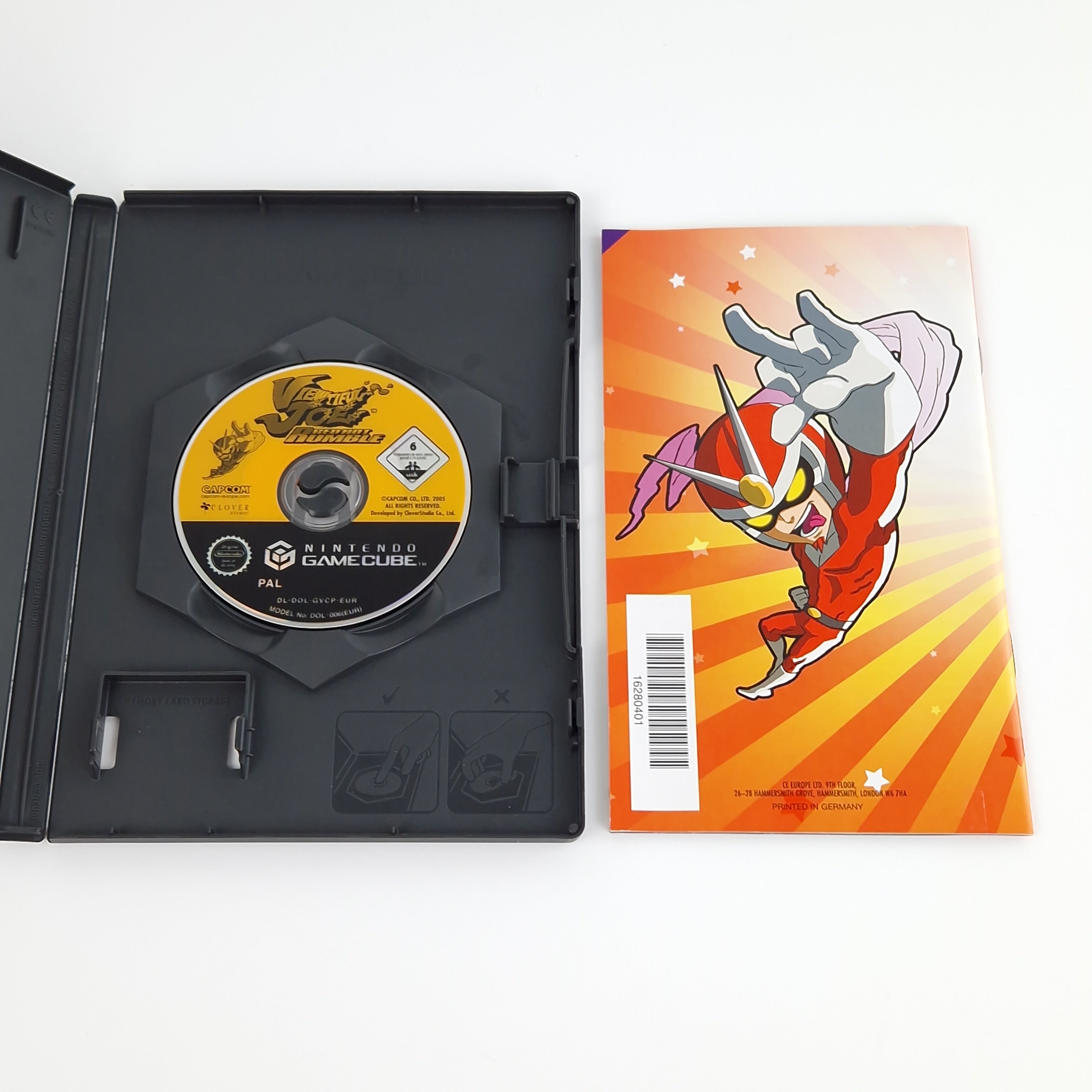 Nintendo Gamecube Spiel – Viewtiful Joe Red Hot Rumble PAL OVP
