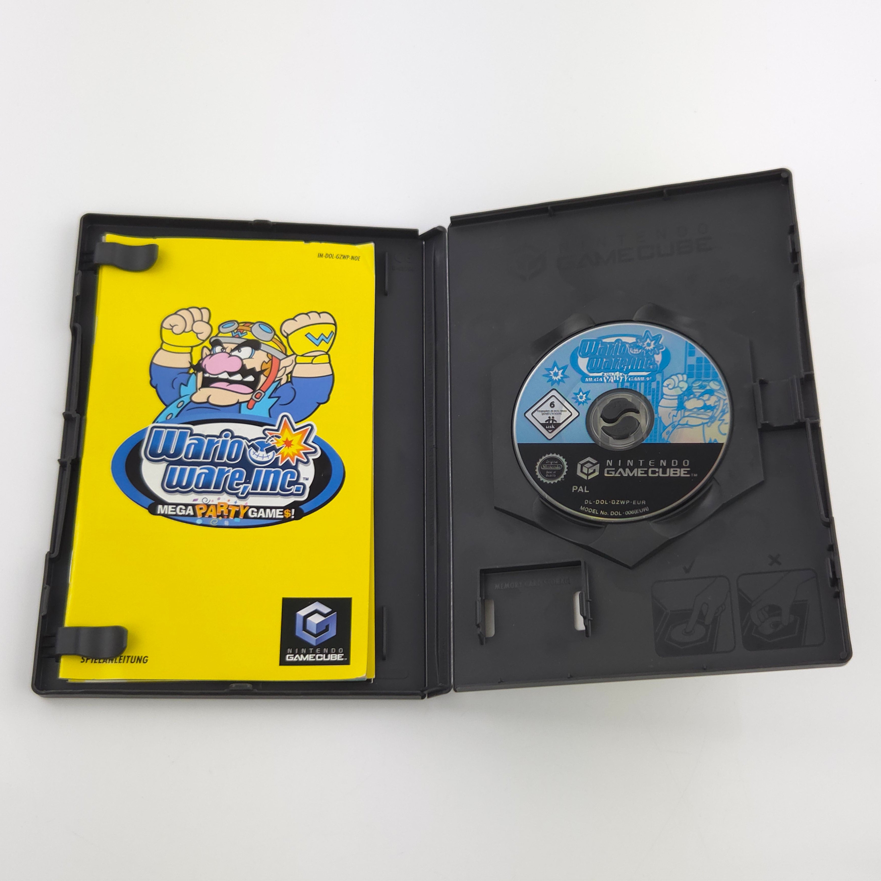 Nintendo Gamecube Spiel – Wario Ware Inc Mega Party Games OVP