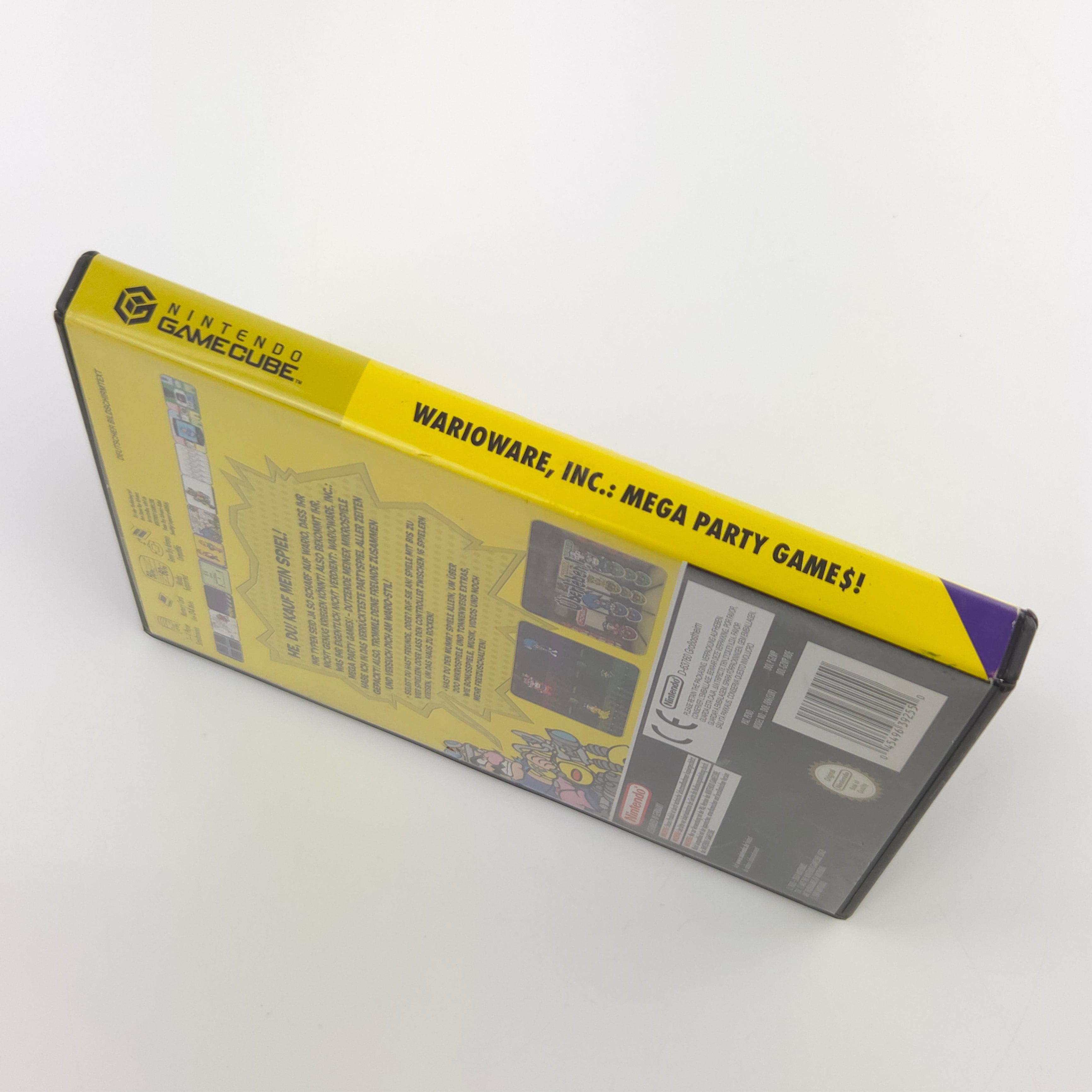 Nintendo Gamecube Spiel – Wario Ware Inc Mega Party Games OVP