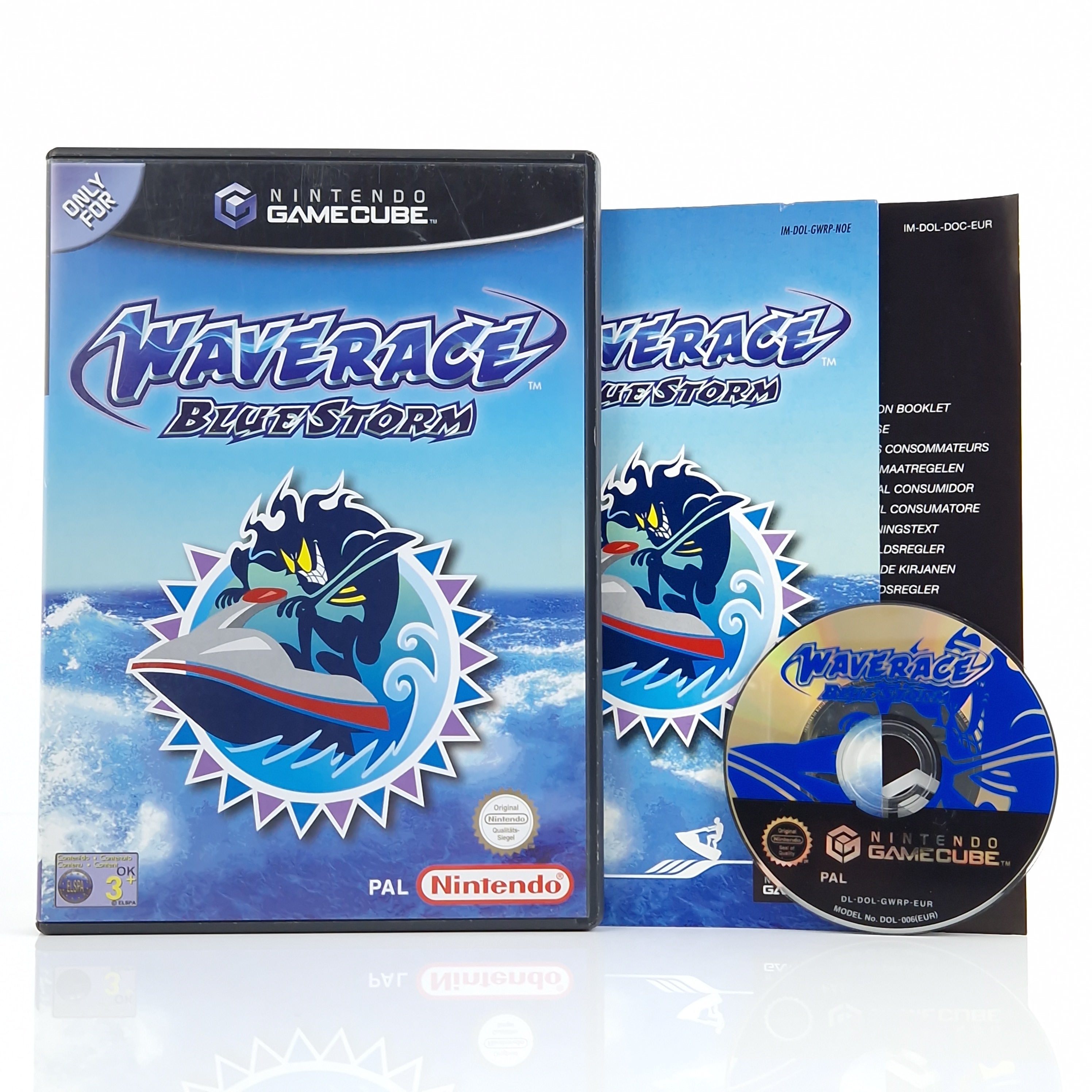 Nintendo Gamecube Spiel – Waverace Bluestorm OVP PAL