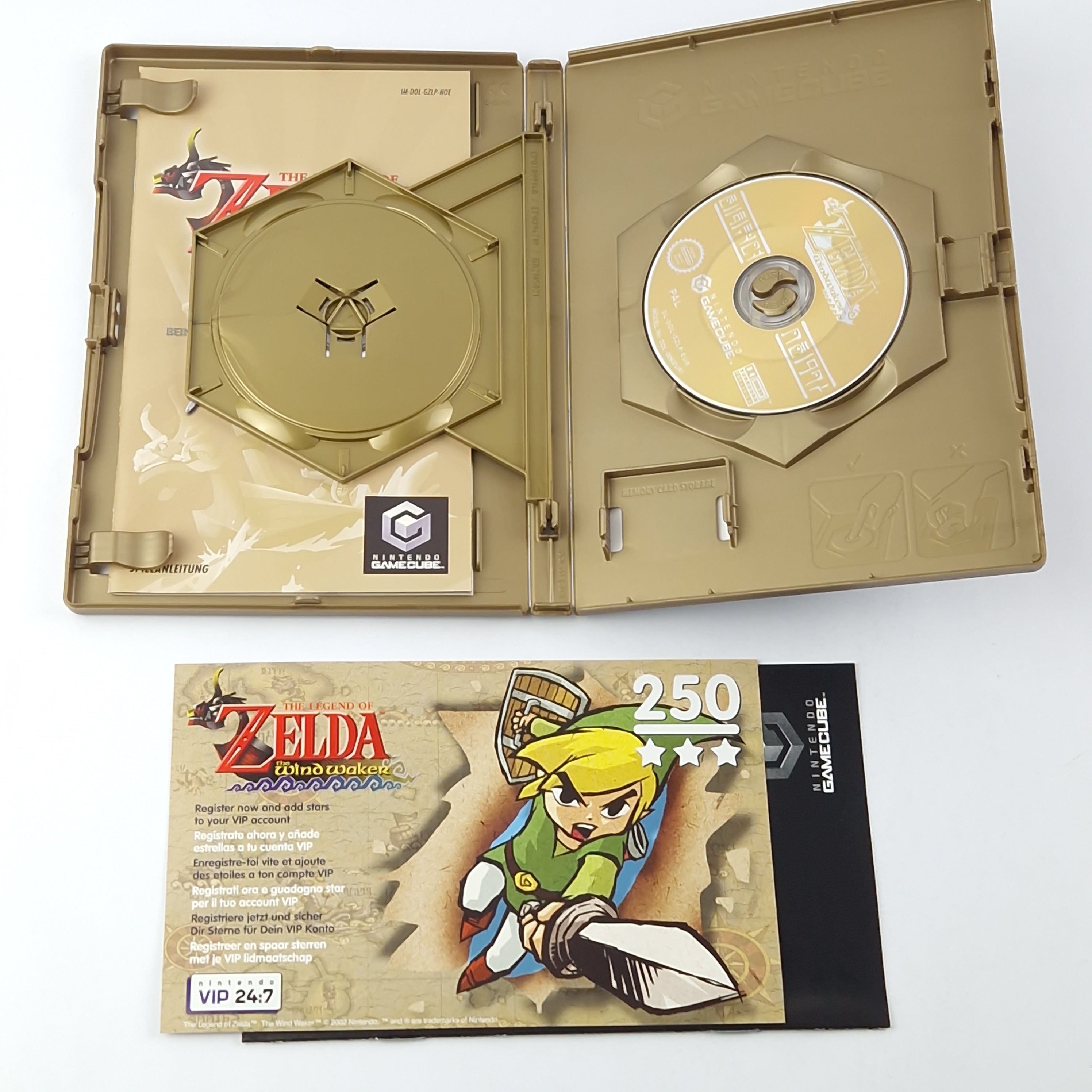Nintendo Gamecube Spiel – Zelda The Windwaker Limitierte Auflage