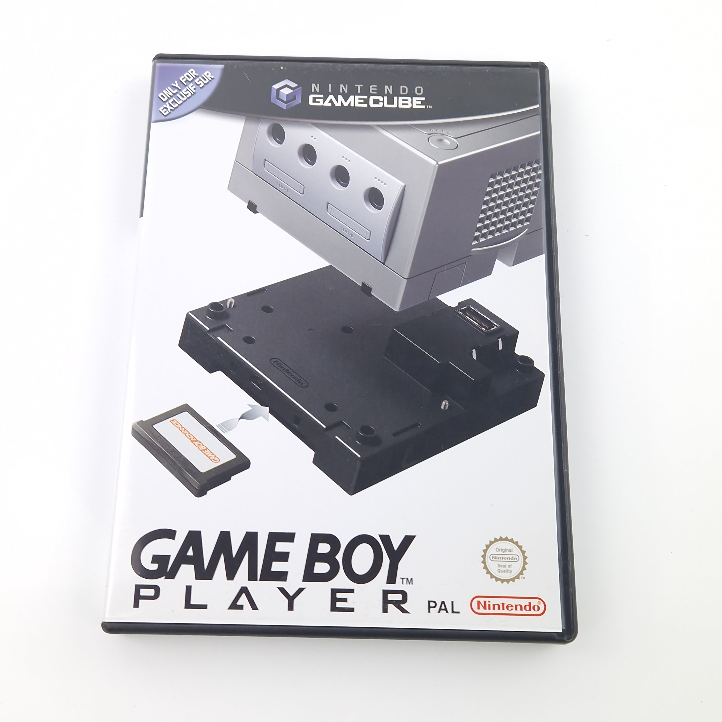 Nintendo Gamecube Zubehör – Game Boy Player Adapter OVP PAL