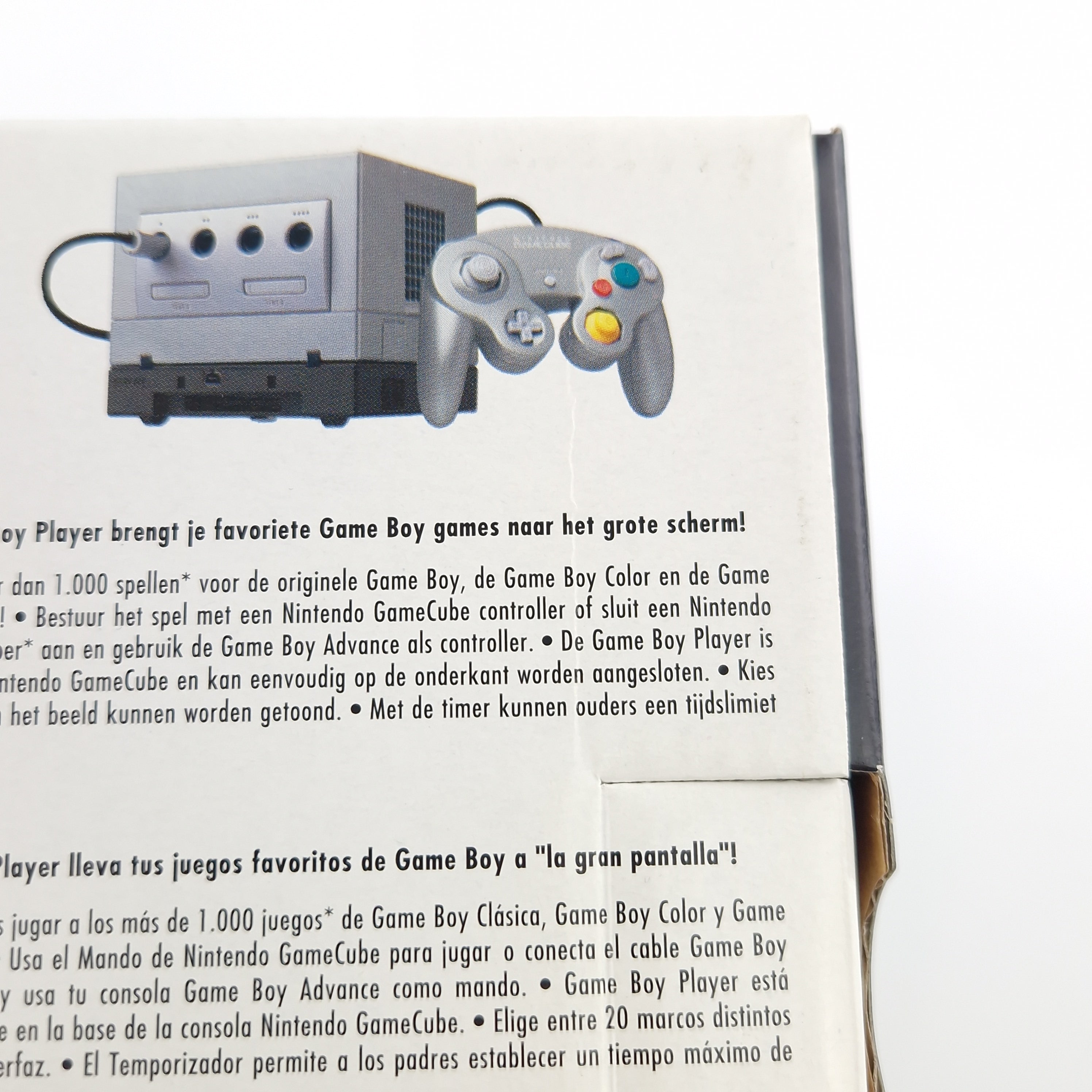 Nintendo Gamecube Zubehör – Game Boy Player Adapter OVP PAL