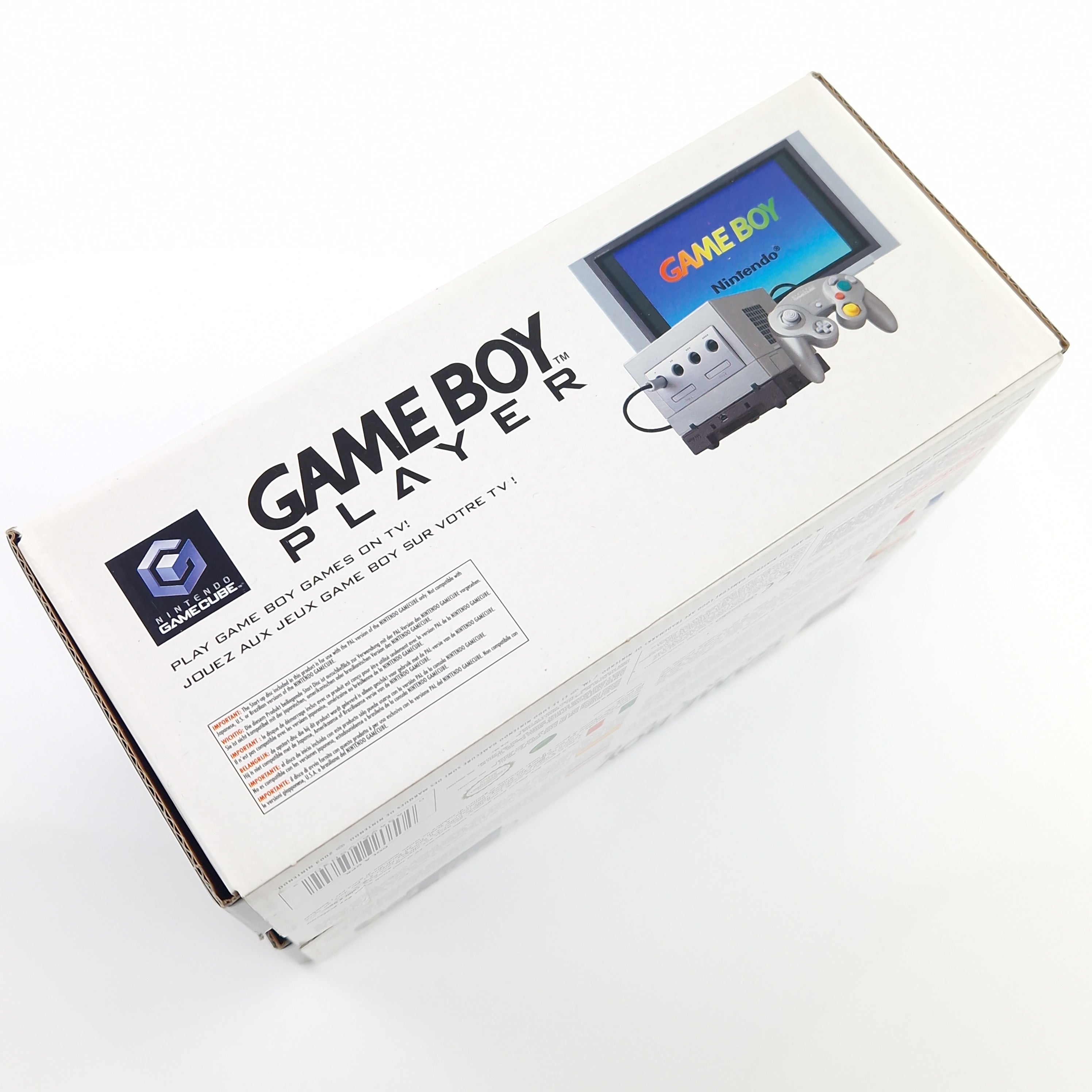 Nintendo Gamecube Zubehör – Game Boy Player Adapter OVP PAL