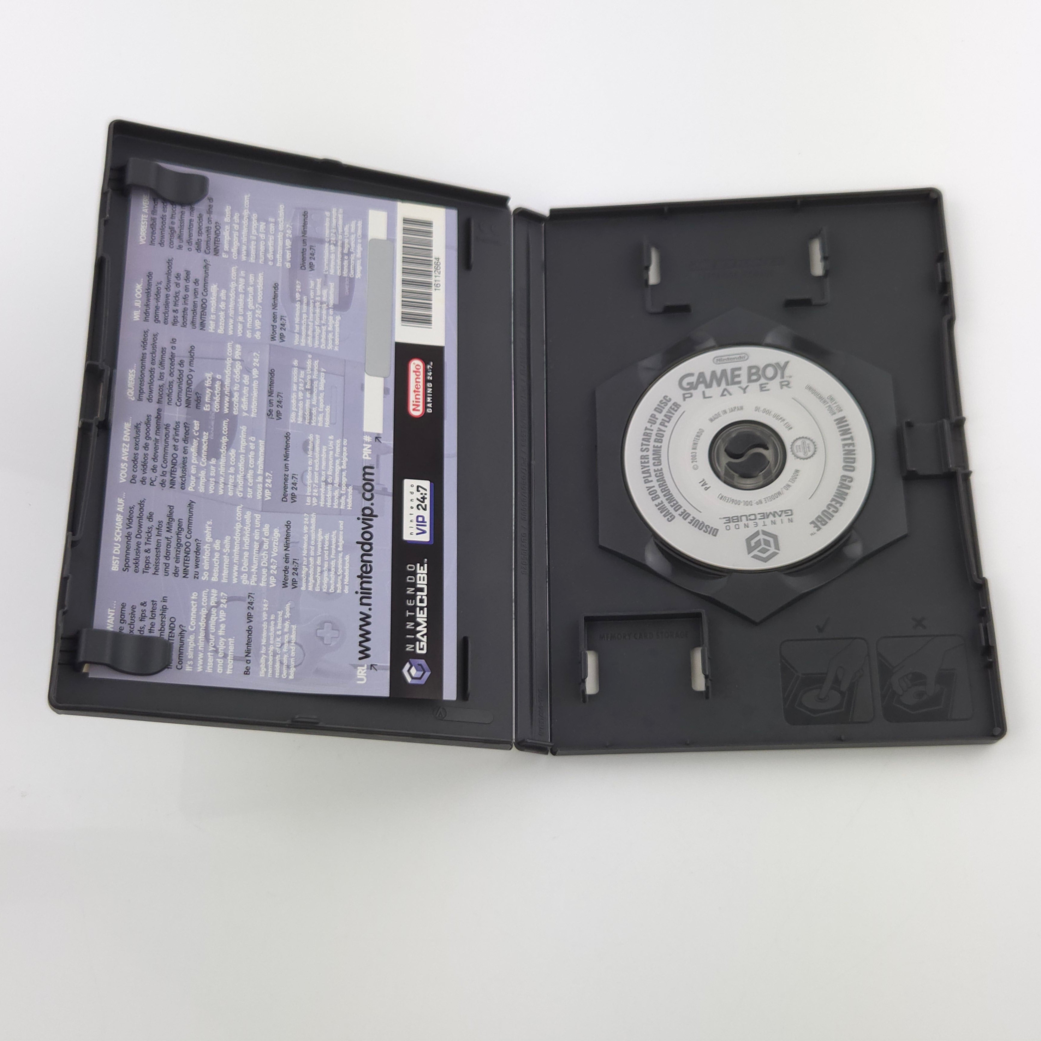 Nintendo Gamecube Zubehör – Gameboy Player Adapter PAL