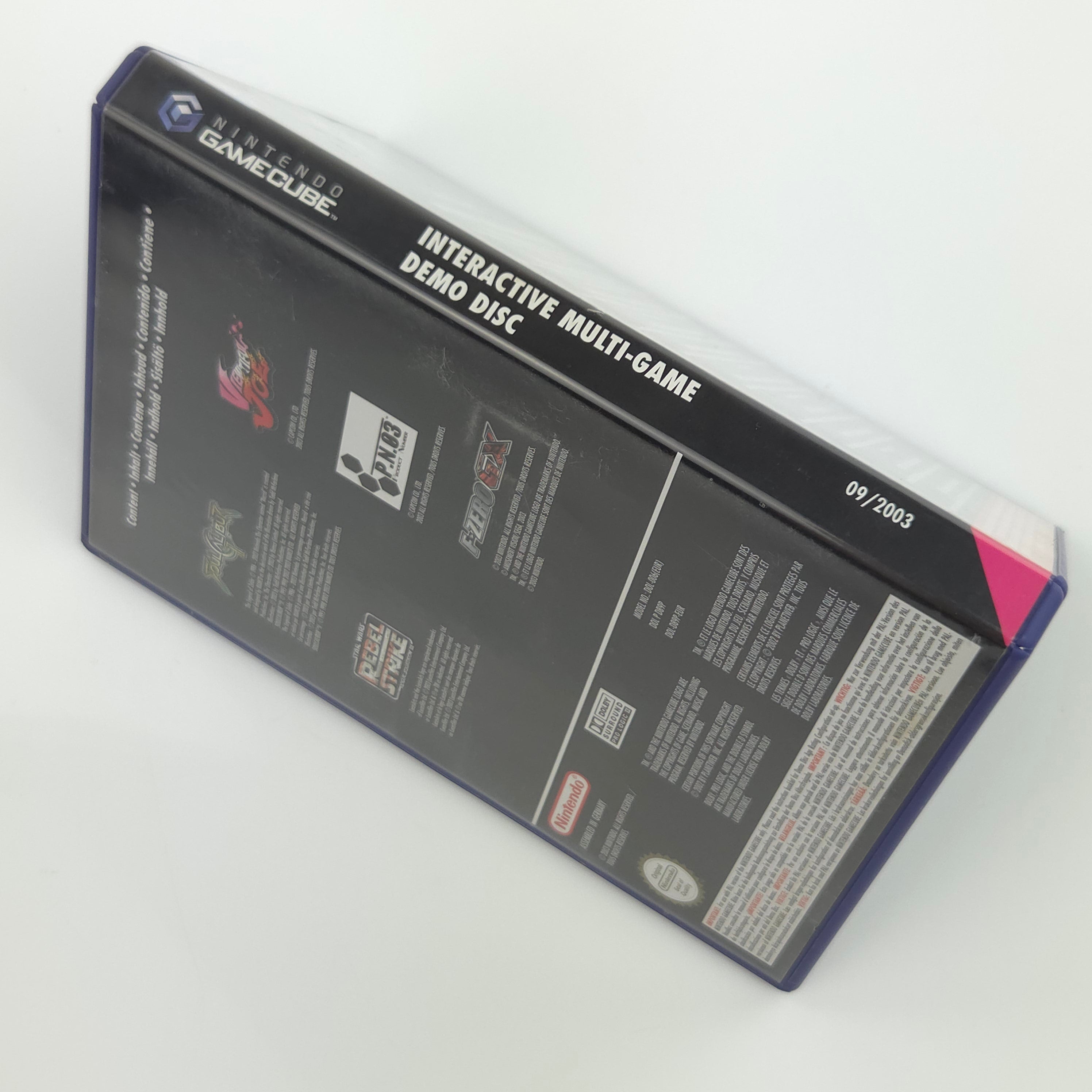 Nintendo GameCube Zubehör – Interactive Multi-Game Demo Disk OVP
