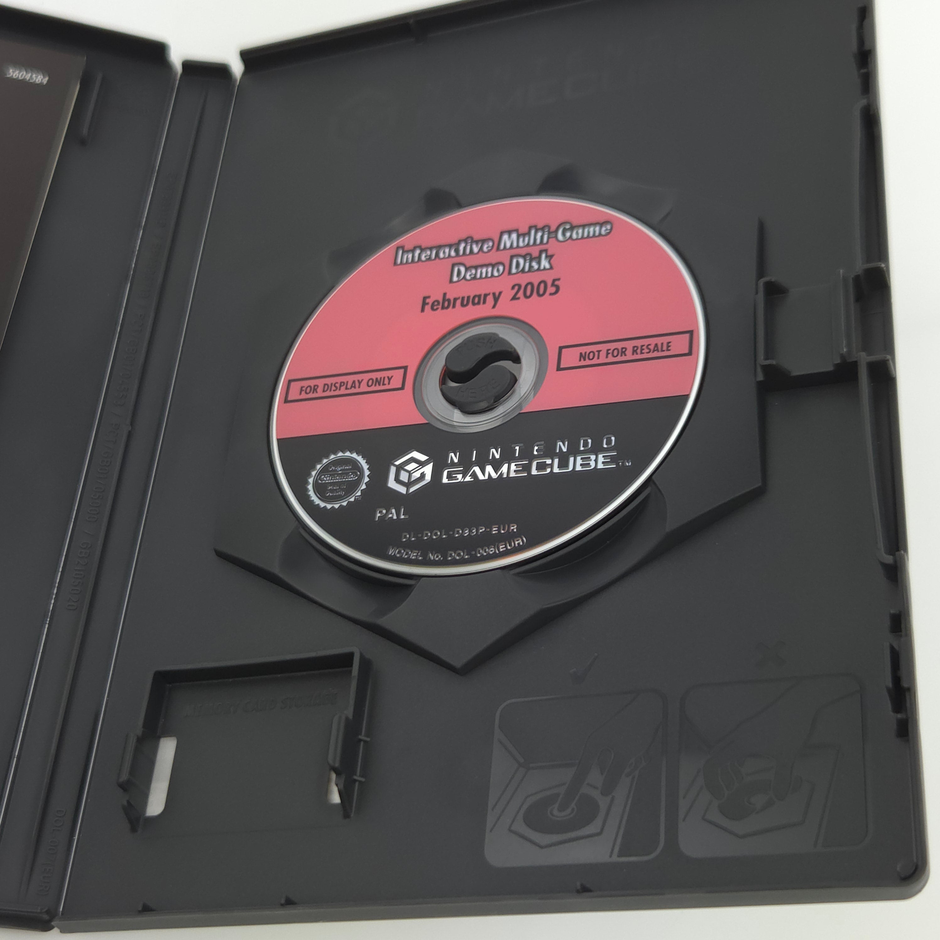 Nintendo GameCube Zubehör – Interactive Multi-Game Demo OVP